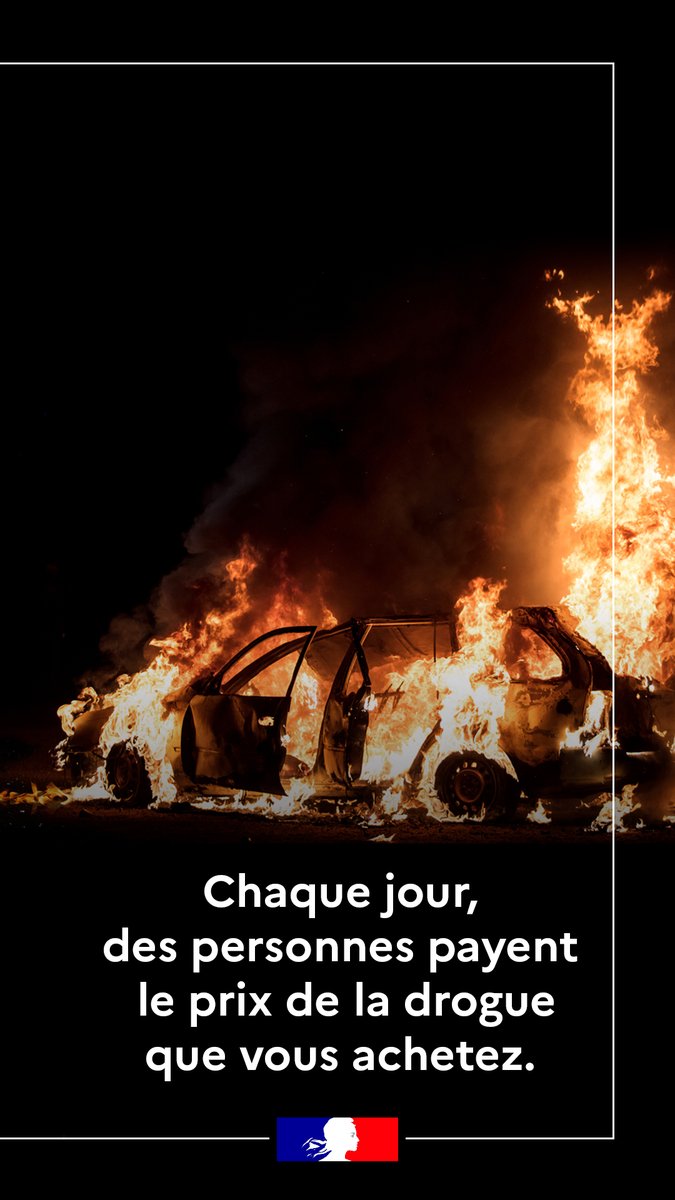 Préfet de Loir-et-Cher 🇫🇷 (@prefet41) on Twitter photo #ContreLeNarcotrafic
🚨Derrière un « simple rail », il y a des trafiquants, des meurtres, des enlèvements…
Le narcotrafic ne fonctionne que parce qu’il y a des clients.
Moins de consommateurs = moins de violence.
<a href="/Interieur_Gouv/">Ministère de l'Intérieur</a> <a href="/Sante_Gouv/">Ministère de la Santé et de l'Accès aux soins</a> #ContreLeNarcotrafic
🚨Derrière un « simple rail », il y a des trafiquants, des meurtres, des enlèvements…
Le narcotrafic ne fonctionne que parce qu’il y a des clients.
Moins de consommateurs = moins de violence.
<a href="/Interieur_Gouv/">Ministère de l'Intérieur</a> <a href="/Sante_Gouv/">Ministère de la Santé et de l'Accès aux soins</a>