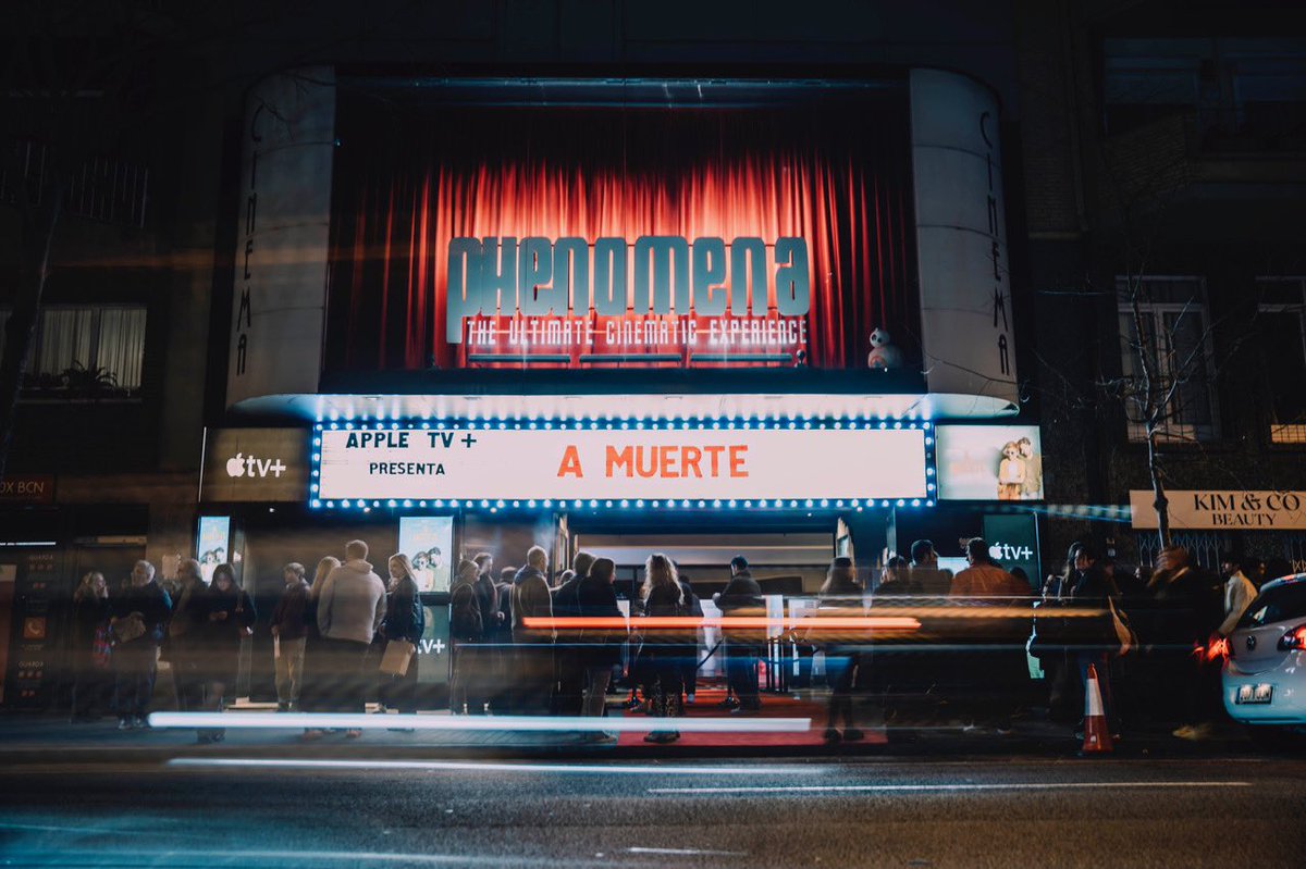 Fotos de la premiere de la nueva serie #AMuerte el pasado martes en Barcelona.