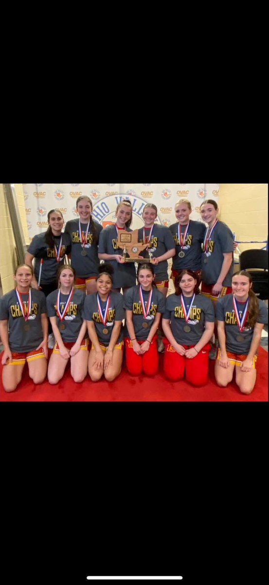 3 Peat OVAC Champs!❤️