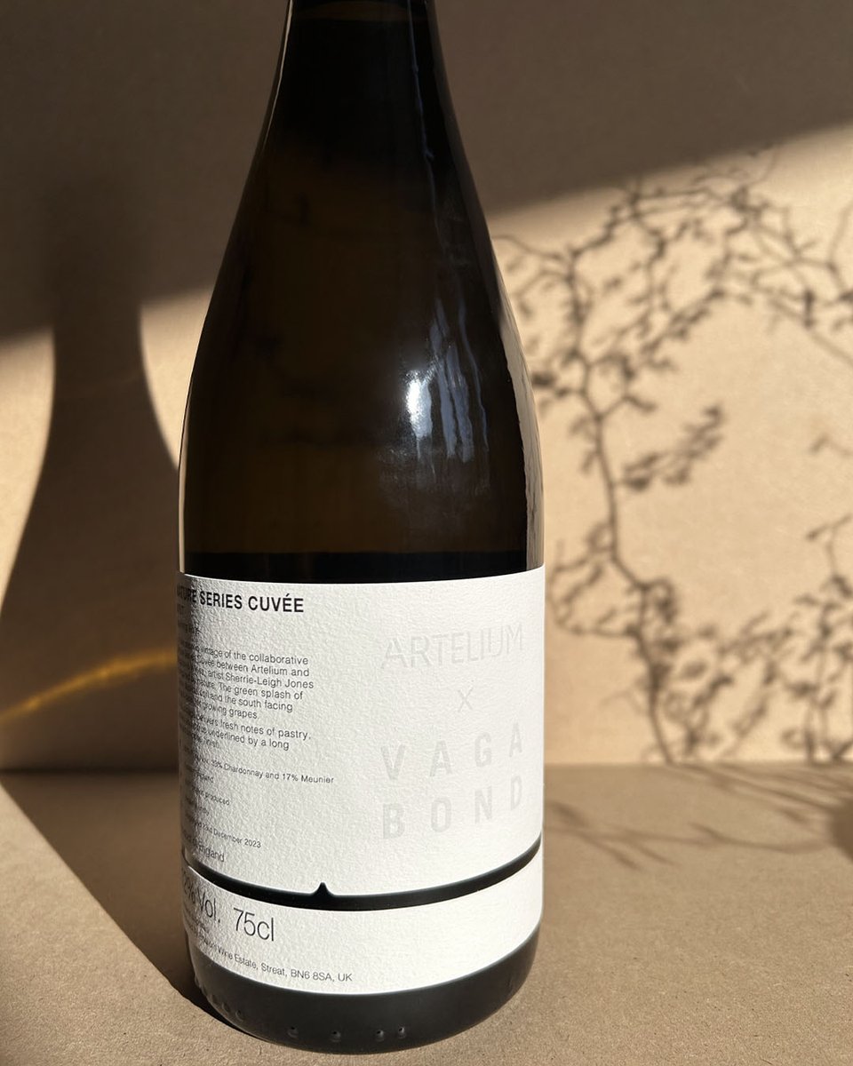 Labels created for the Nature Series Cuveé 2018 Vintage between <a href="/ArteliumWine/">Artelium Wine Estate</a> &amp; <a href="/VagabondWines/">VagabondWines</a> Water: A key element of grape juice that becomes wine. Soil: A splash of green depicts soil &amp; south facing slopes ideal for growing grapes. Sunlight: Warmth of the sun to ripen grapes.