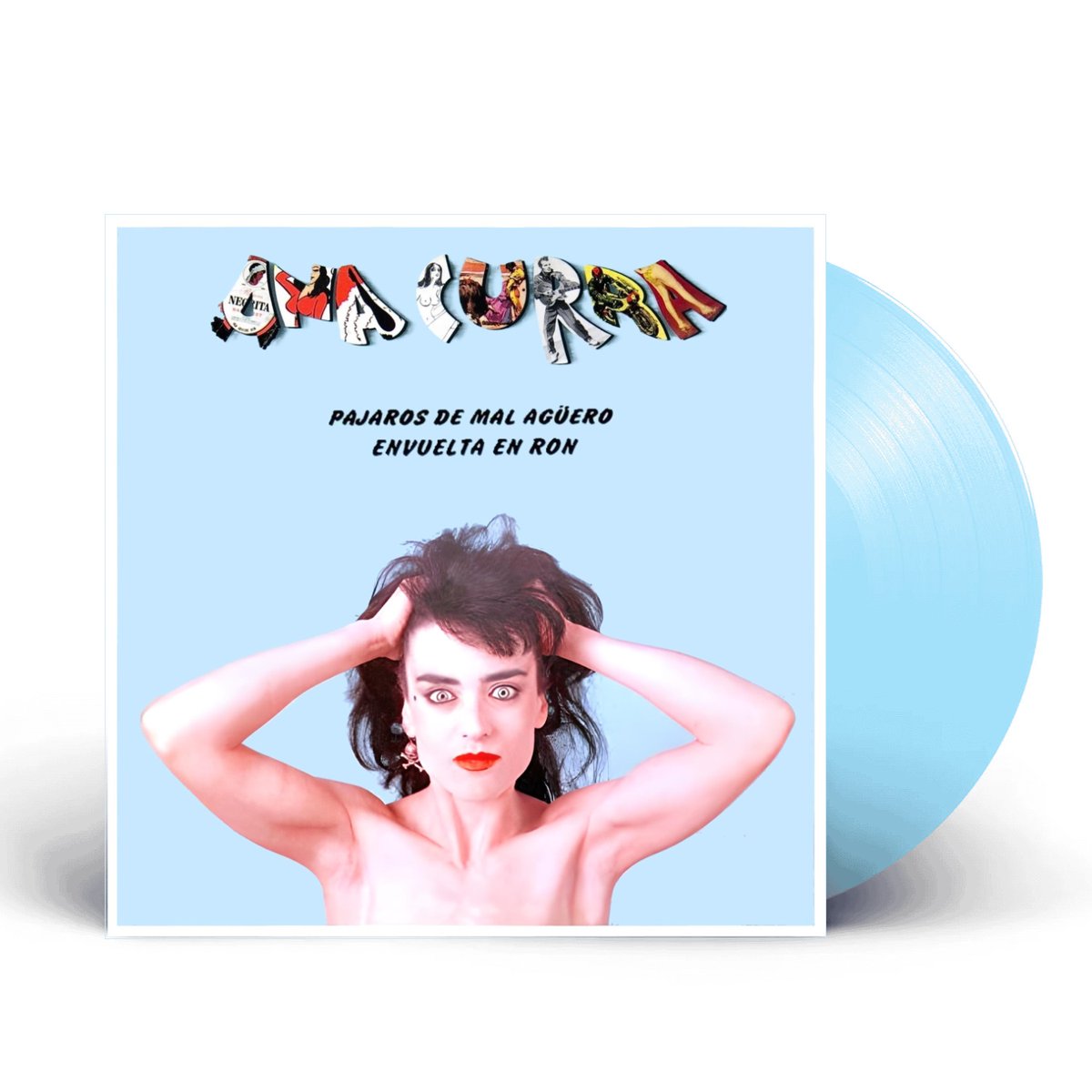 AlbertoFangoria's tweet photo. #anacurra @AnaCurraOficial PÁJAROS DE MAL AGÜERO / ENVUELTA EN RON Single vinilo azul cielo Diseño gráfico y fotografía: Alberto García Alix Escaneado, digitalización, restauración y rediseño: Alberto Fangoria © 2026 @WarnerMusicES ℗ 1987 Hispavox, S.A. https://t.co/okE5adReMc