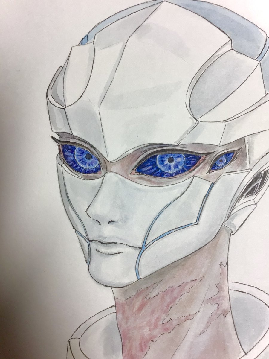 watayui3's tweet photo. 一次創作　アジュガ https://t.co/H3t2vEPkcA