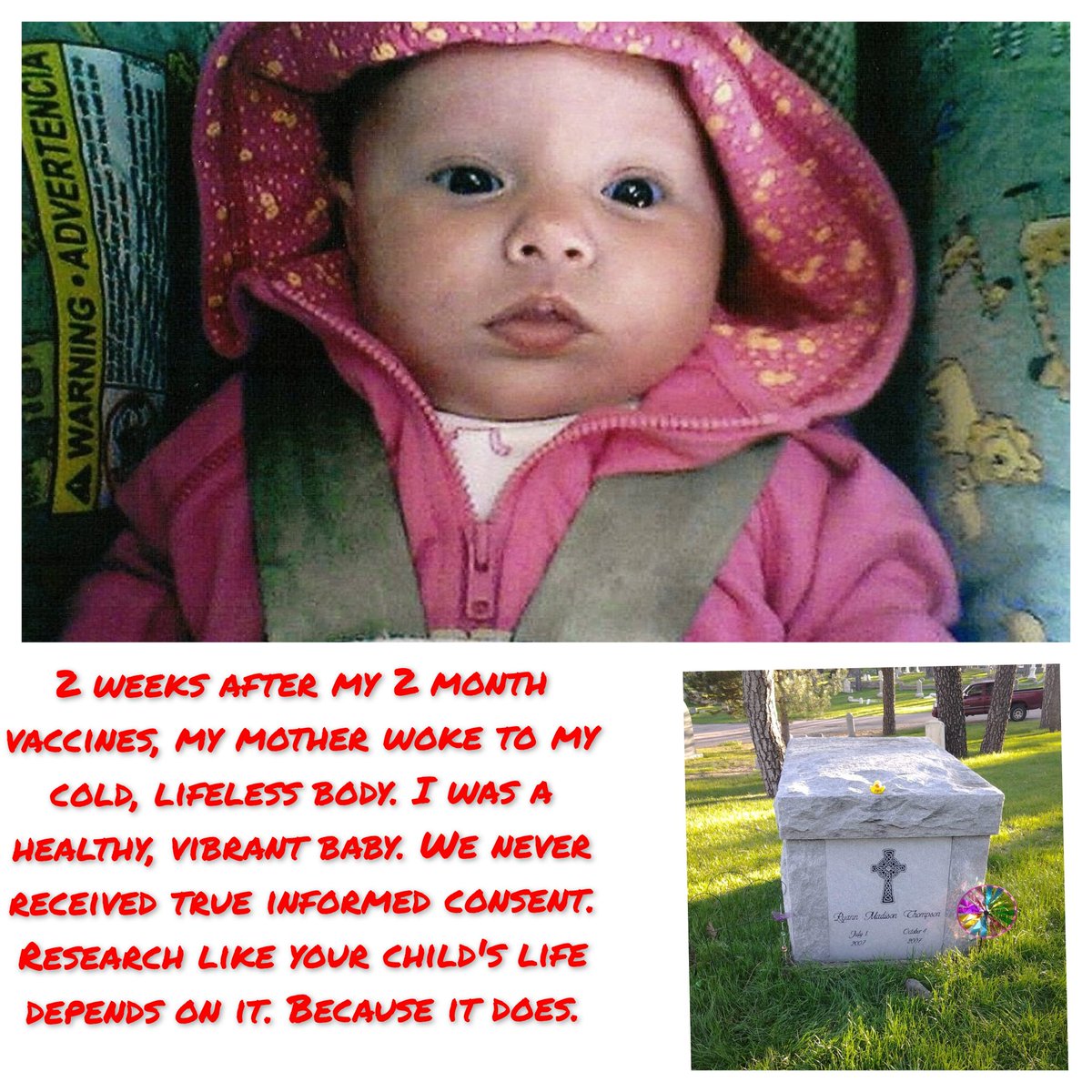 Ryann's Hope Apothecary (@r_h_apothecary) on Twitter photo <a href="/stopvaccinating/">Larry Cook</a> My pediatrician scoffed & flicked his wrist at me when I asked him if vaccines could have been to blame for my daughter's death. Dr. William J. Mandell of Colorado Springs, you are always on my mind. I begged you to be honest with me prior to vaccination because I was terrified <a href="/stopvaccinating/">Larry Cook</a> My pediatrician scoffed & flicked his wrist at me when I asked him if vaccines could have been to blame for my daughter's death. Dr. William J. Mandell of Colorado Springs, you are always on my mind. I begged you to be honest with me prior to vaccination because I was terrified