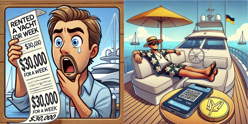 yat_club's tweet photo. 🛥️❓ Would you rather rent a yacht for a week 💸 or own tokens that give you guaranteed access anytime? 🔑🌊🚀
#YachtLife #TokenAccess #LuxuryLiving #CryptoUtility #Web3Lifestyle #YAT #YachtCharter #DecentralizedLuxury #BlockchainBenefits #SailingInStyle https://t.co/MIrCnZgZI7