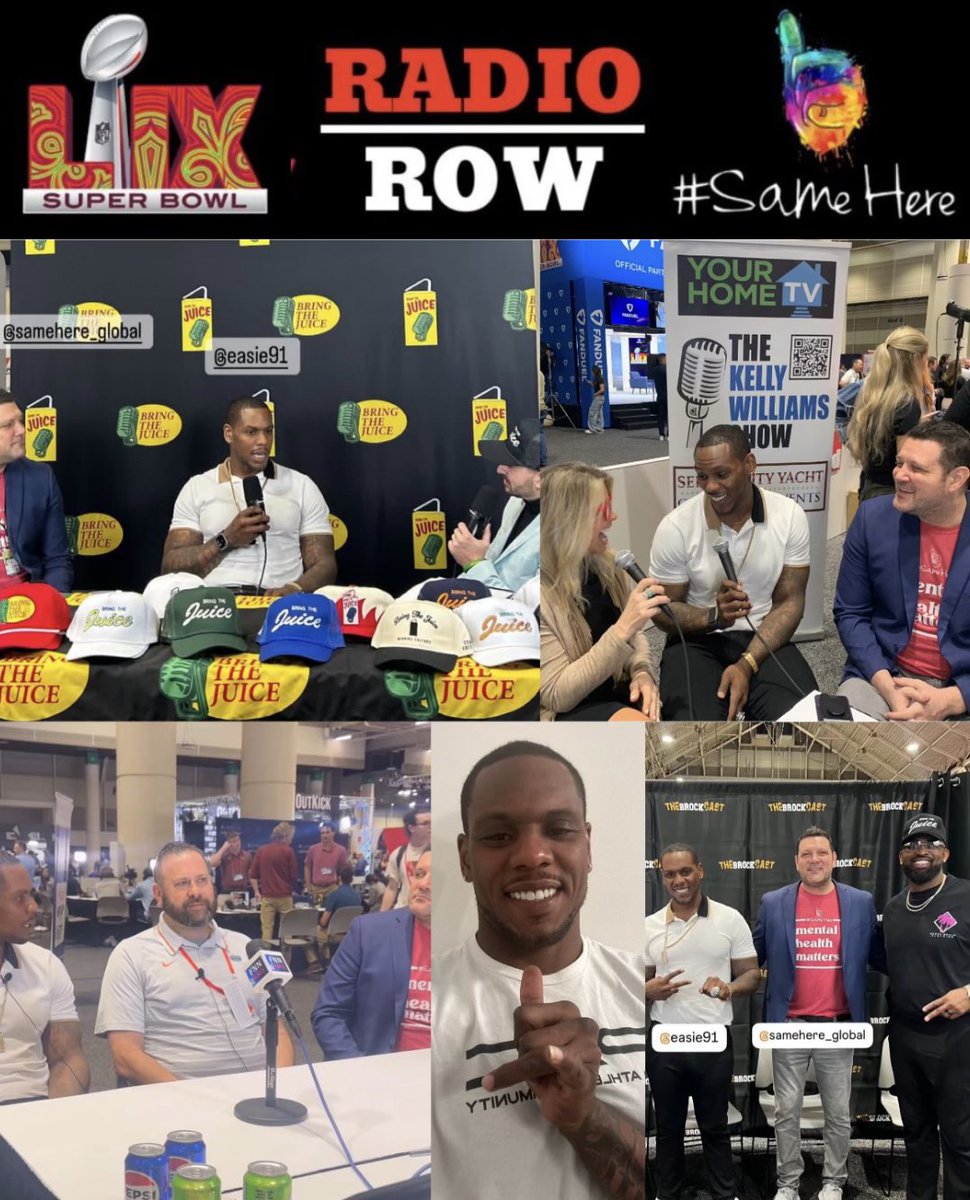 darrenrovell's tweet photo. Proud of @SameHere_Global for continuing to use big stages to smartly talk about mental health. Appreciate @DominiqueEasley for his work this week in New Orleans. 

Frustrating to see mental health orgs reinforce stigma by using “1 in 5” affected language. Makes us work harder. https://t.co/WpSfZreYiv