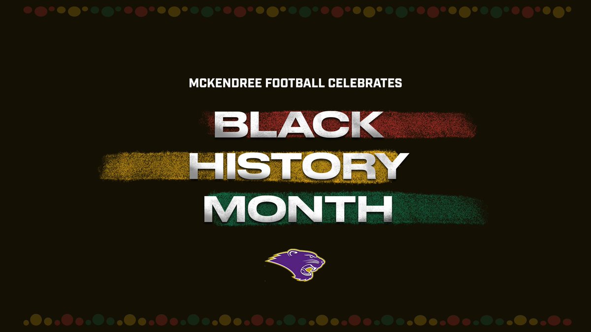 Join Mckendree Football as we celebrate Black History Month!