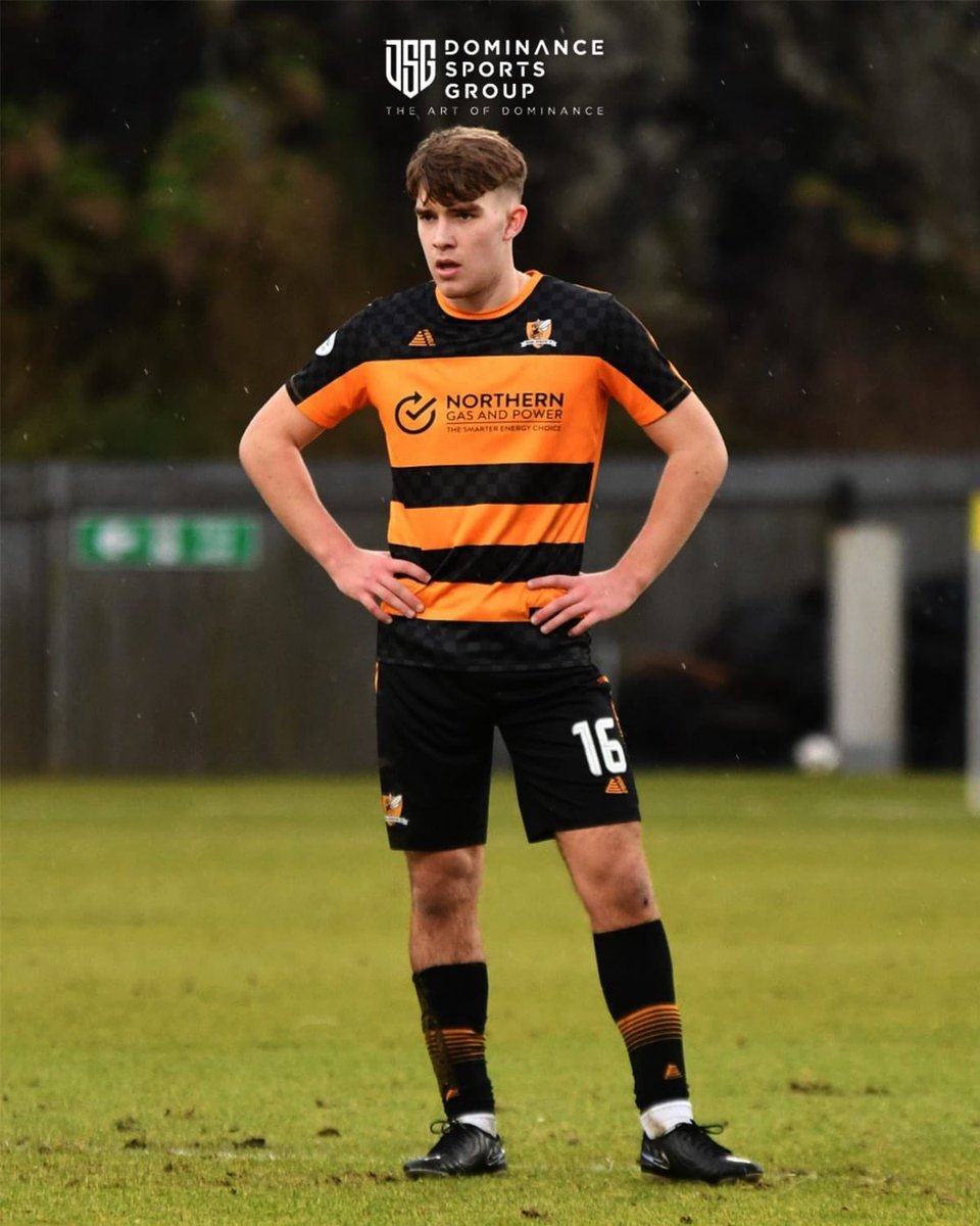 17 year old CB, Charlie Dewar making his 3rd consecutive start for Alloa Athletic in Scottish League One.