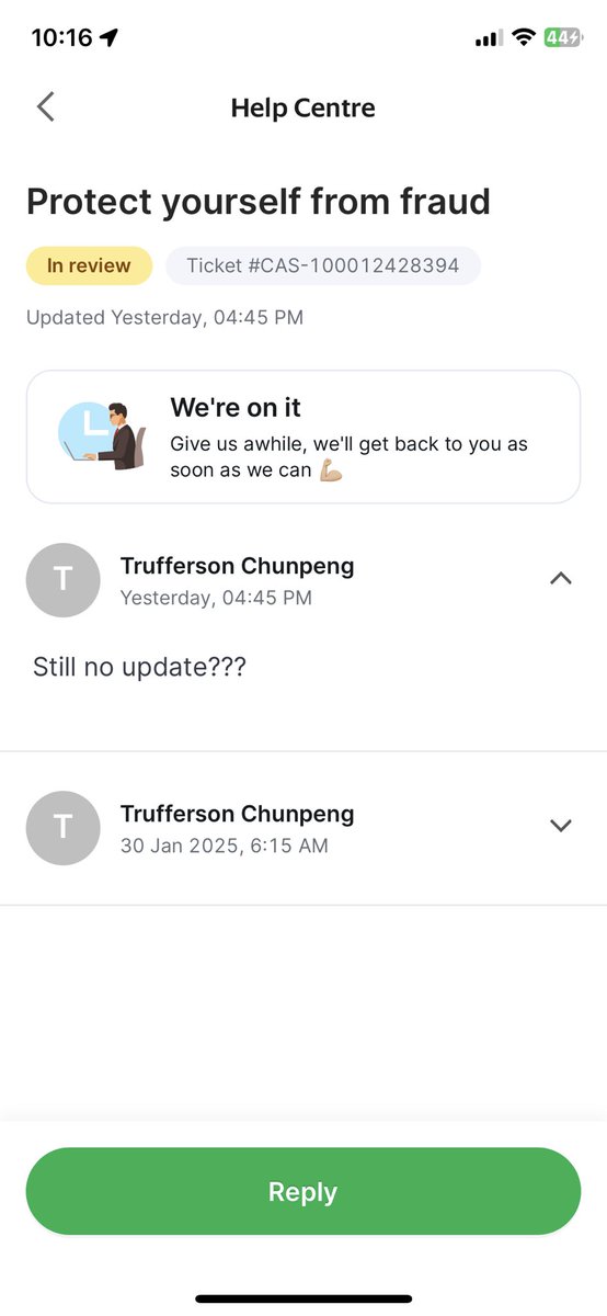 truff007's tweet image. I cancelled my grab unli monthly subscription last Dec and they renewed it automatically for a whole year without my consent this January. I reported it to through their help center last Jan 30 and have not heard anything from them. @grabph you guys are pathetic