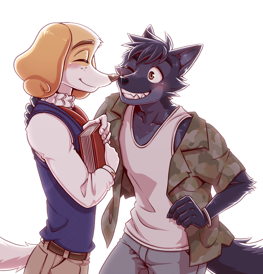 "My dear Lupin🩷"

I have to, I can't. Cuteness overload.
#BelfortAndLupin