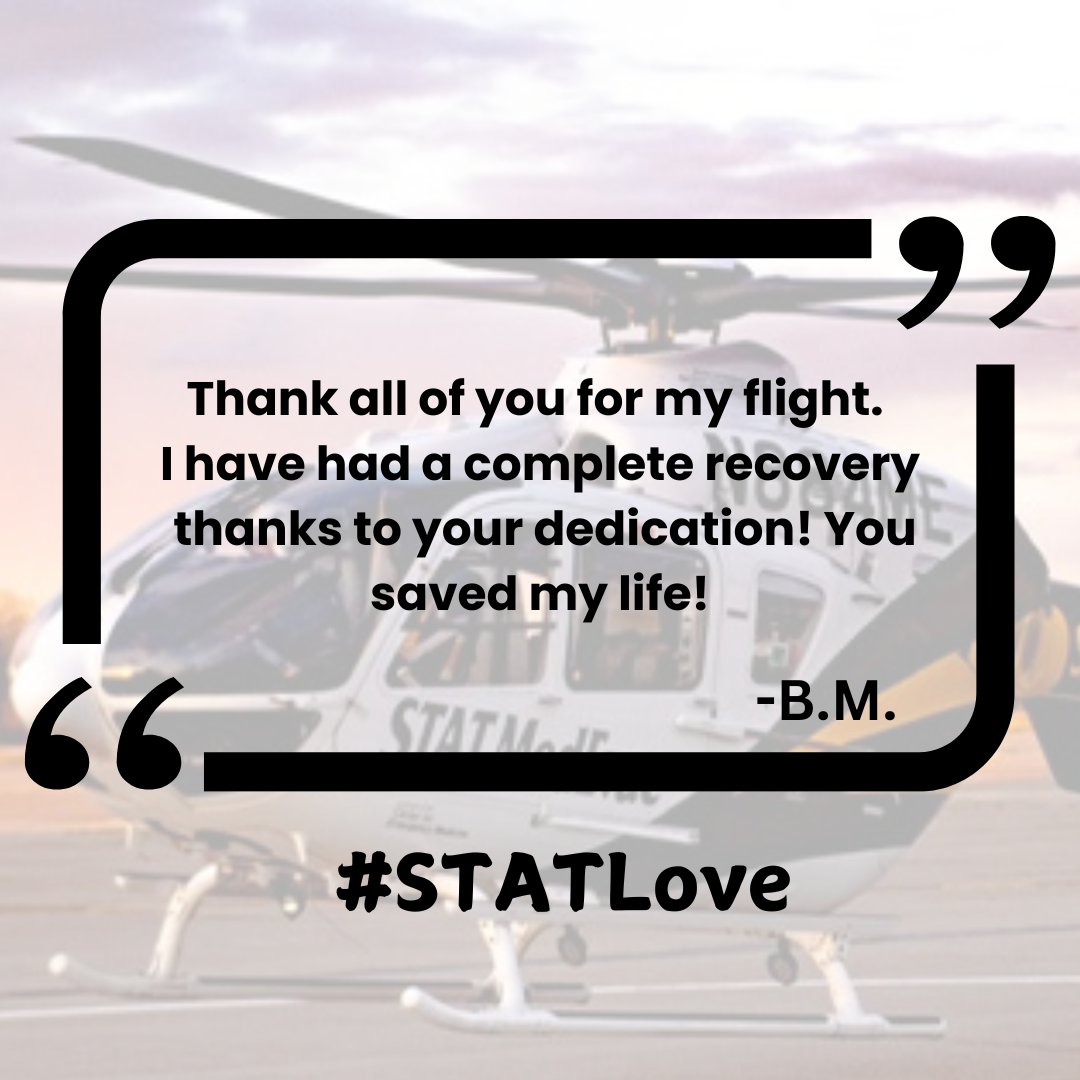 stat_medevac's tweet photo. #STATLove - We're so happy we were able to help! π https://t.co/aIvx9D6SPd