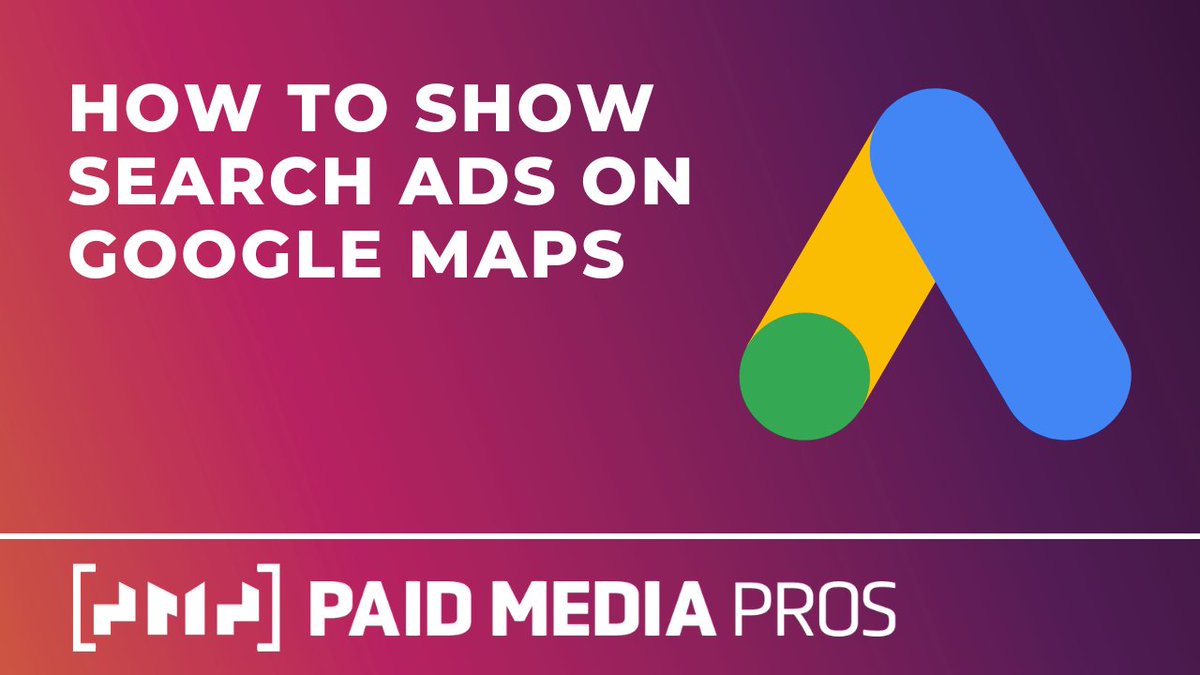 Joe Martinez (@milwaukeeppc) on Twitter photo Learn how to make your #GoogleAds campaigns eligible to appear on Google Maps on the <a href="/PaidMediaPros/">Paid Media Pros</a> channel. >> youtu.be/905cLdyDn6k Learn how to make your #GoogleAds campaigns eligible to appear on Google Maps on the <a href="/PaidMediaPros/">Paid Media Pros</a> channel. >> youtu.be/905cLdyDn6k