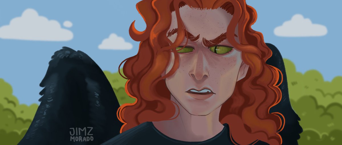 Finally here is my complete 🥰✨✨ frame, I loved participating and seeing all the frames that the other artists ❤️ always so talented.

I love this fandom ❤️
#everyframeofeden #goodomens #aziraphale #crowley #ineffablehusbands  #goodomensfanart  #digitalartist #aziracrow