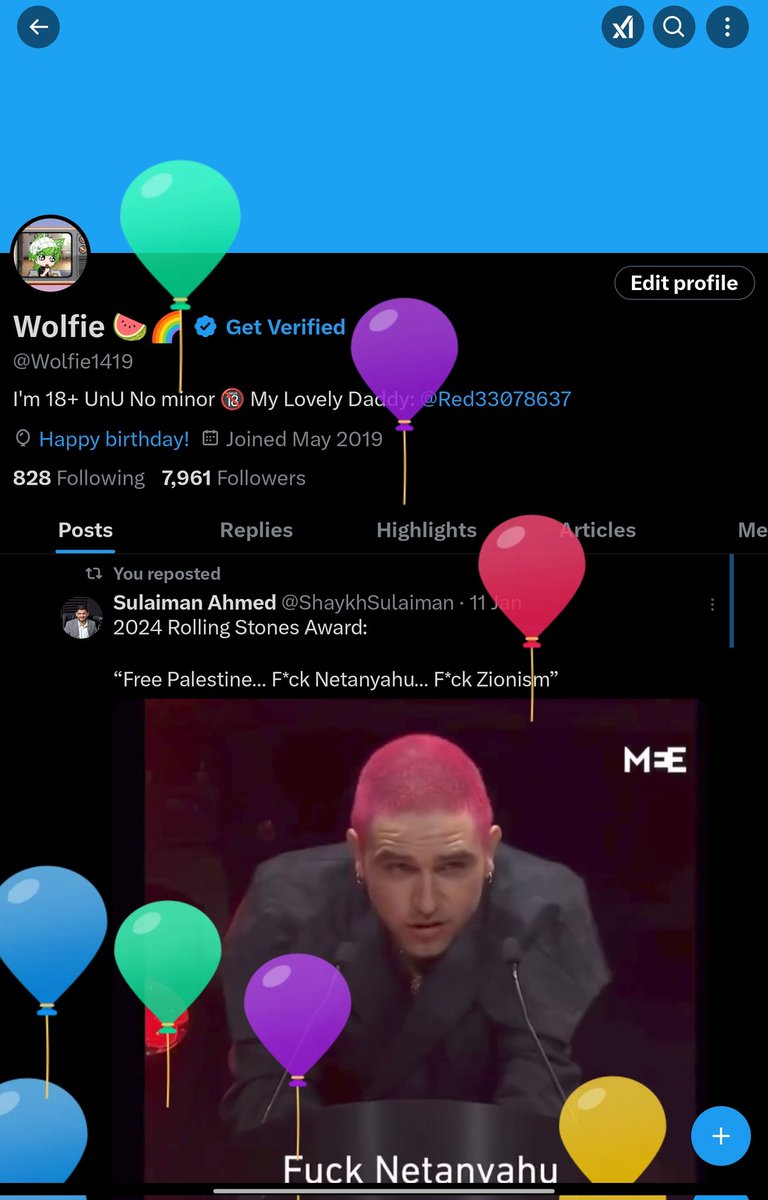 Wolfie 🍉🌈 tweet media