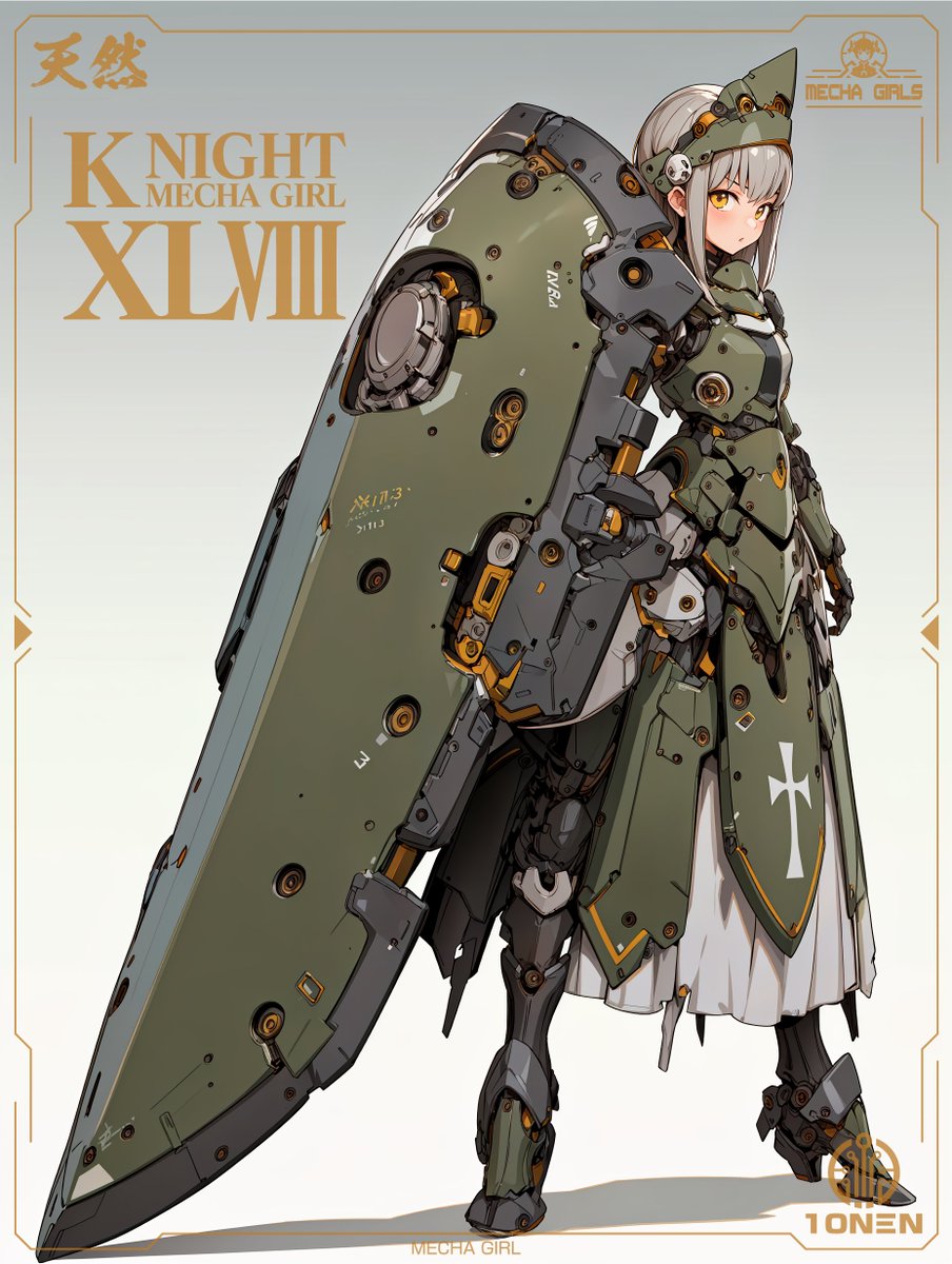 KNIGHT MECHA GIRL No.48