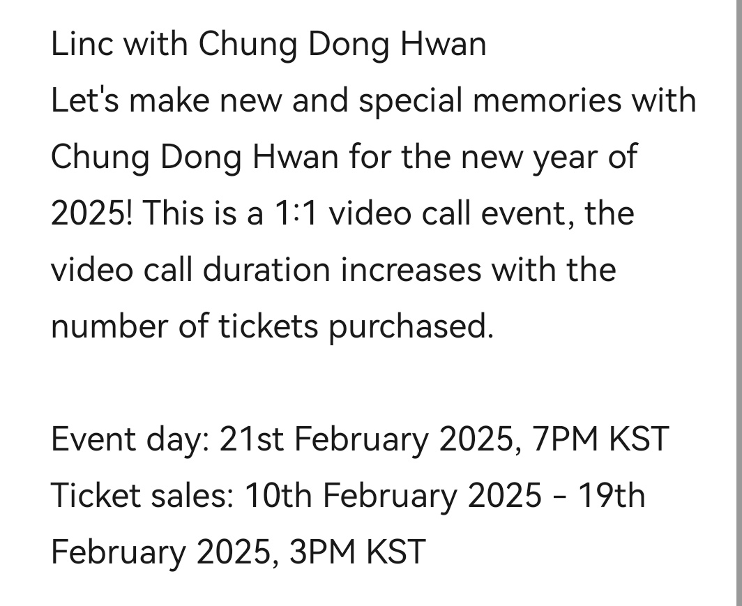 Bzboys_Intl's tweet photo. A new video call event with Dong Hwan!

Details below, ticket sales through the Linc site.
Source: https://t.co/SOwAdzirDh https://t.co/1rM32RRMHX