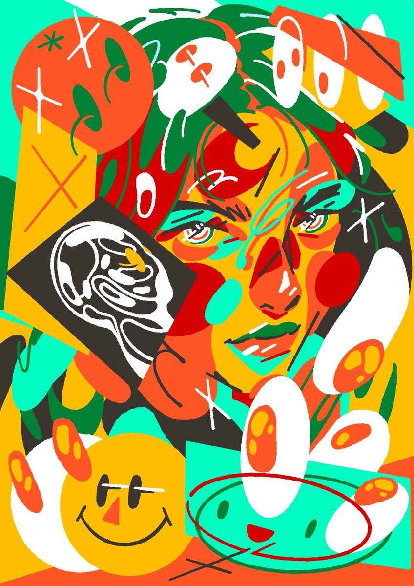 GM &amp; SKETCH ☕️🙂🍳
"FACES &amp; SPACES (2025)"

Happy Monday — Everyone, Everything!