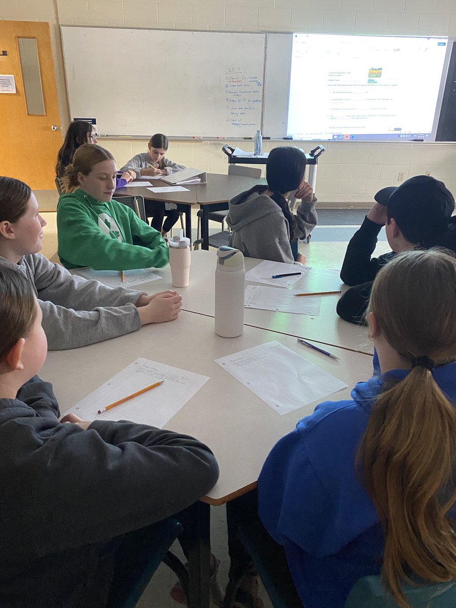 InvernessECA's tweet image. Building Learning Skills!

Our Learning Strategies 7 class is practicing note-taking and following along with videos. These skills help them stay focused, organize ideas, and succeed in all subjects! #LearningStrategies #NoteTaking #StudentSuccess