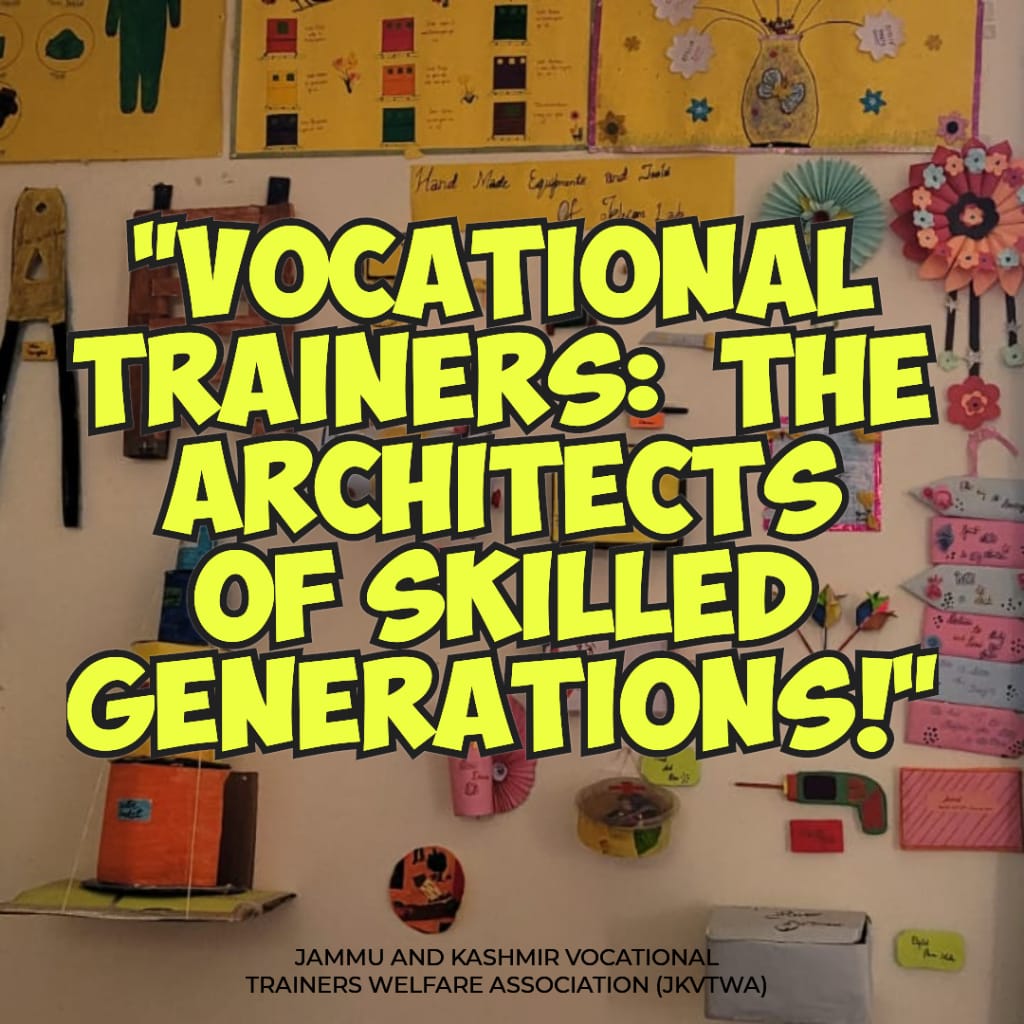ily99606255's tweet photo. @site_skill61827 Unheard voices,skilled hands seeking justice for vocational trainer in JK
#JusticeForVocationalTrainers
@manojsinha_
@CM_JnK
@OmarAbdullah
@sakinaitoo
@JKSamagra
#StopPrivatizationOfEducation
#StopSellingHighlyQualifiedAndEfficientHumanResourceToOutsideCompanies https://t.co/F36IcMXS95