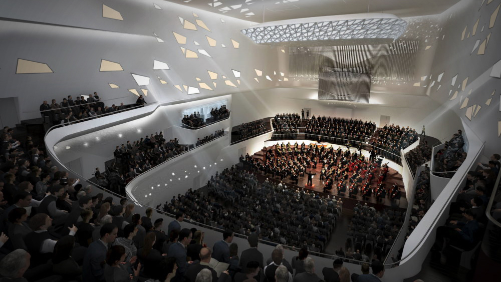 Beethoven Concert Hall Concept
- Zaha Hadid Architects