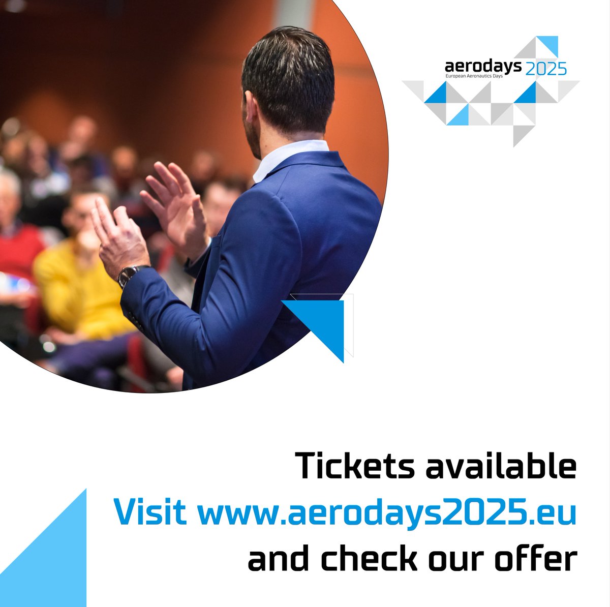 Book your seat for the most aviation event this year: <a href="/aerodays2025/">Aerodays</a>! Meet companies, institutions and aviation experts within EU and globally: bit.ly/aerodays-regis… | Warsaw, May 7-9