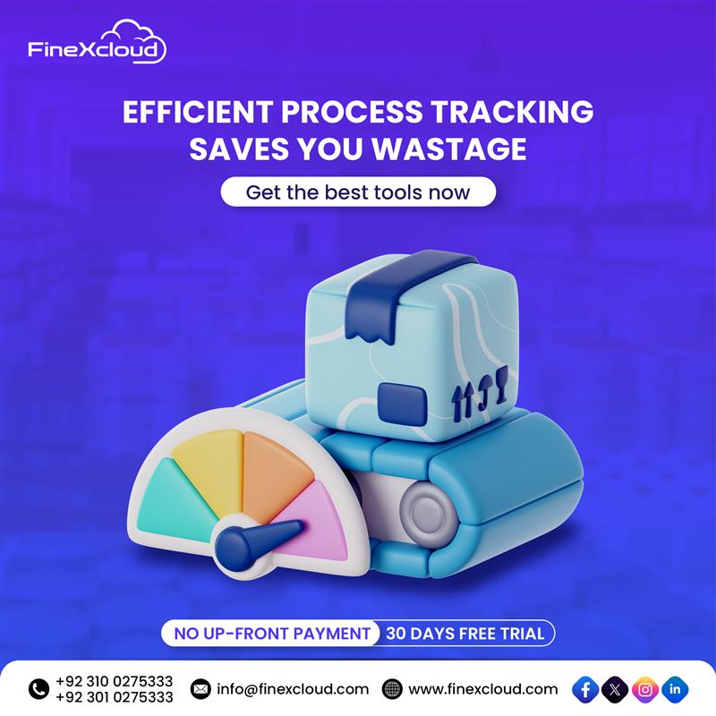 FinexCloudPK's tweet image. Take full control of your business with FineX Cloud’s cutting-edge process tracking tools.

+92 301 0275333
+92 310 0275333
finexcloud.com
info@finexcloud.com

#finexclouderp #erpsoftware #ProcessTracking #ProductivityBoost #SmartSolutions #WorkflowOptimization