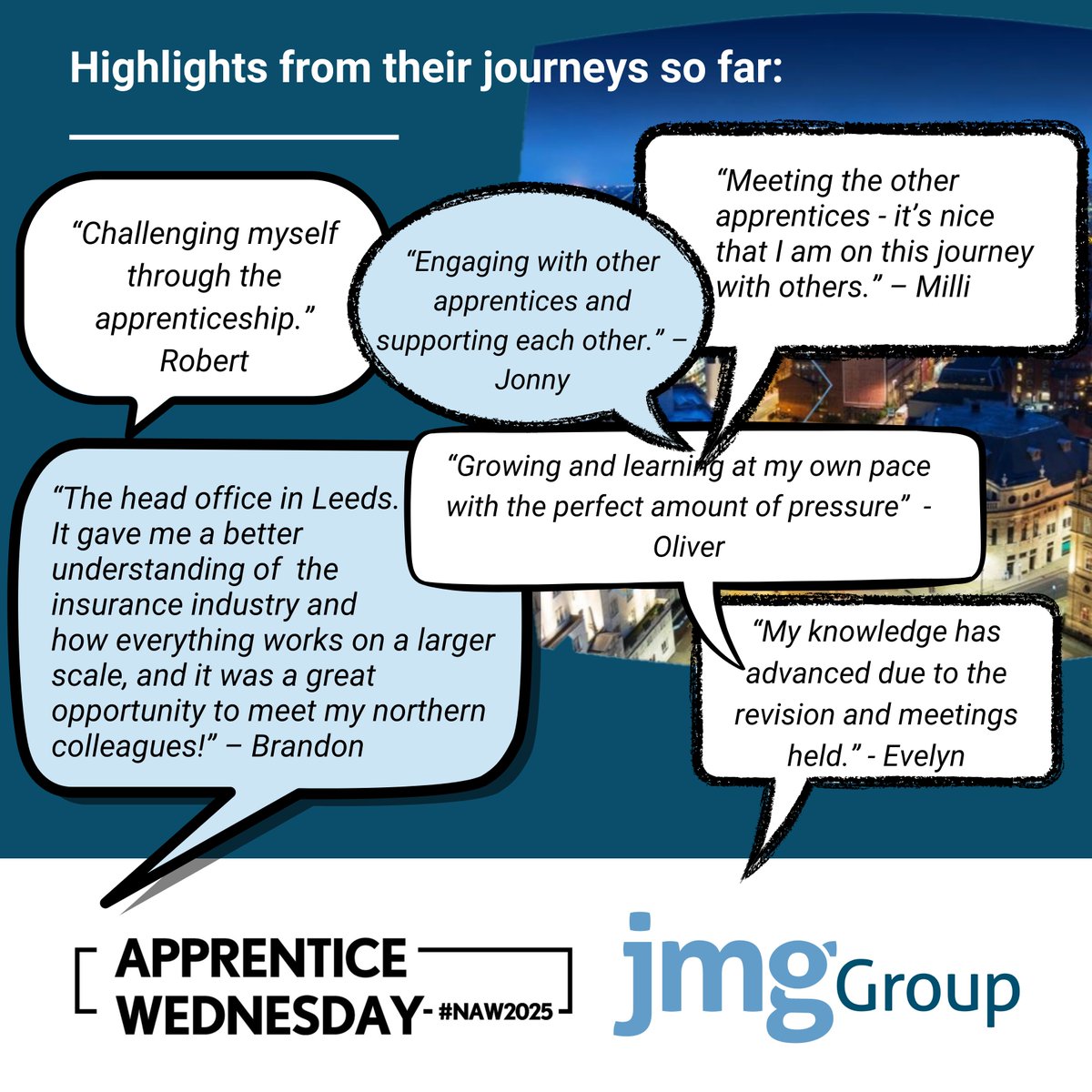 This #NAW2025, we’re sharing some of our apprentices' experiences; their highlights so far; and advice they’d give others considering doing an apprenticeship. See what they had to say, here:
#ApprenticeWednesday #CareerGrowth #FutureTalent #Apprenticeship