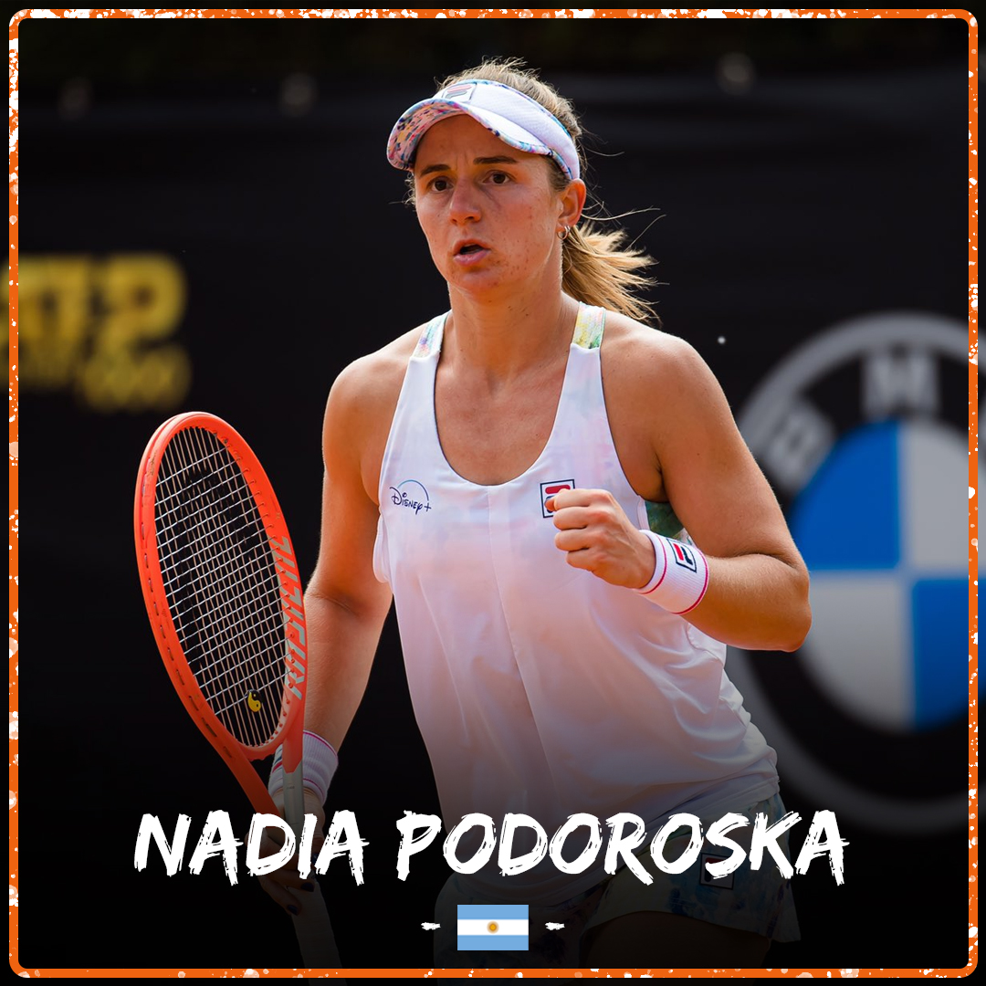 ¡Feliz cumple, Nadia! Un día como hoy, pero de 1997, nacía Nadia Podoroska 🇦🇷. ¡Felices 28!