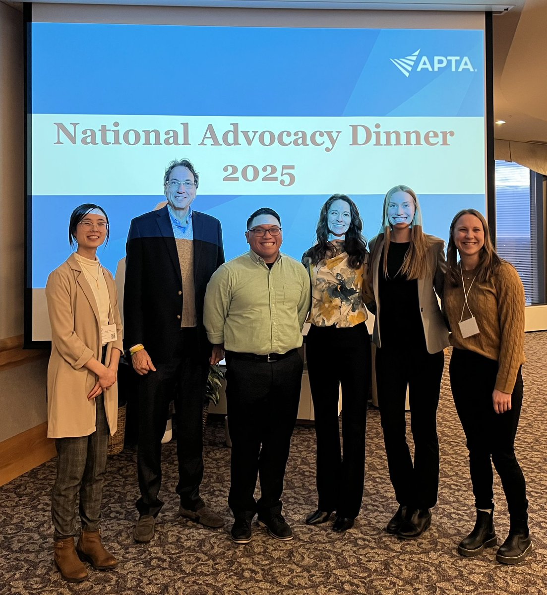 It was great to talk about advocating for physical therapy with PT students from across Minnesota on Saturday at their National Advocacy Dinner!  <a href="/MNAPTA/">APTA MN</a> <a href="/APTA_official/">American Physical Therapy Association (APTA)</a> #PTWorks