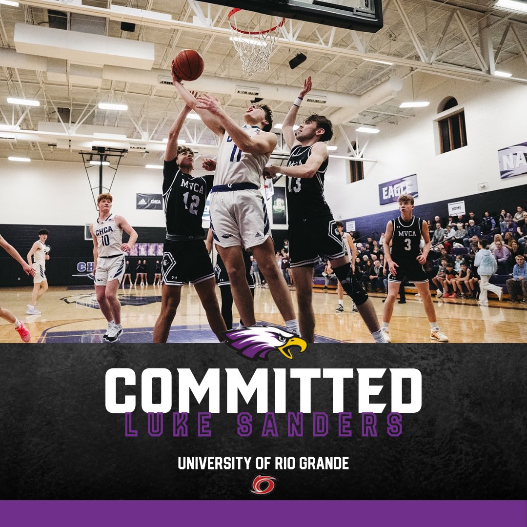 Congratulations to <a href="/Lukesanders387/">Luke Sanders</a> on his commitment to continue his academic and athletic career <a href="/URGmbb/">University of Rio Grande Men’s Basketball</a> 

#FTGF