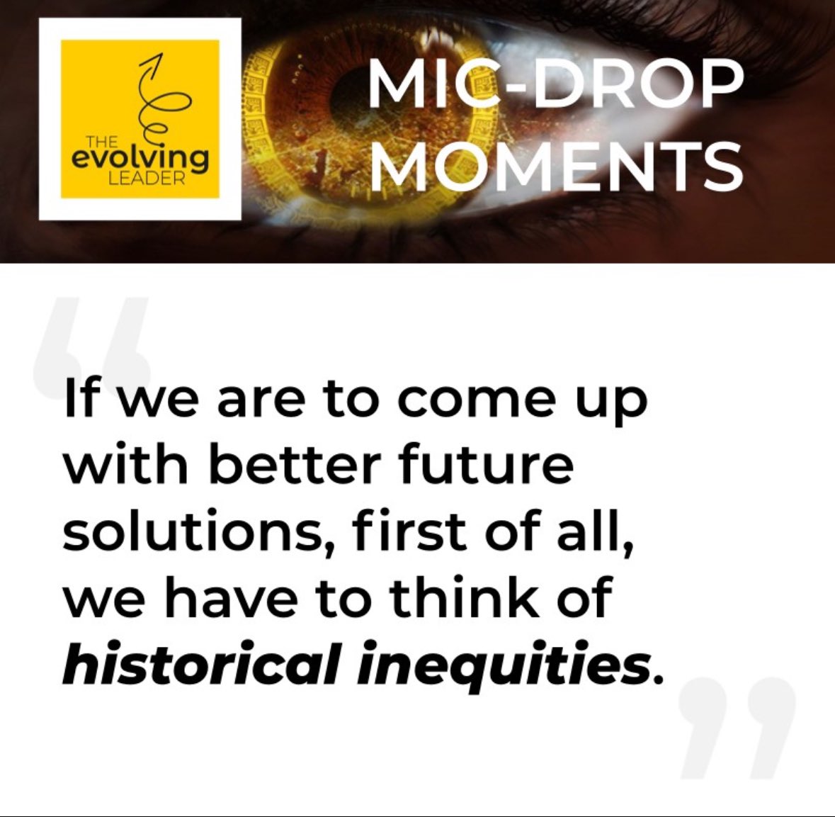 The Evolving Leader Podcast tweet media