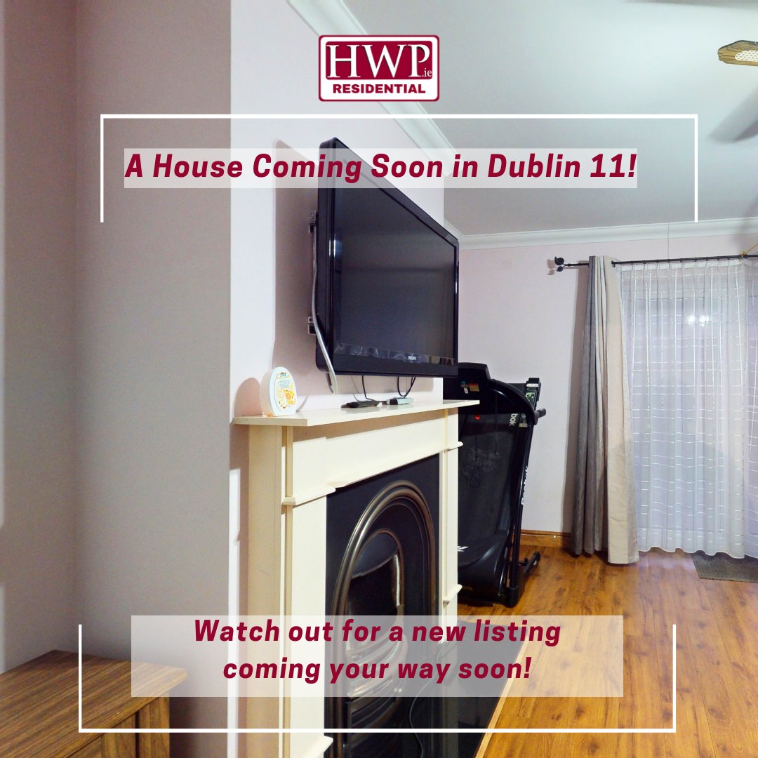 hwpestateagents's tweet photo. Something new is on the way in Dublin 11! 
A lovely house that could be your next home.
Stay tuned for all the details—coming soon! 
01 4664 993
info@hwp.ie
#commingsoon #freevaluation #hwpresidential #raykellyhwp #newlisting https://t.co/MAEgNf7DAR
