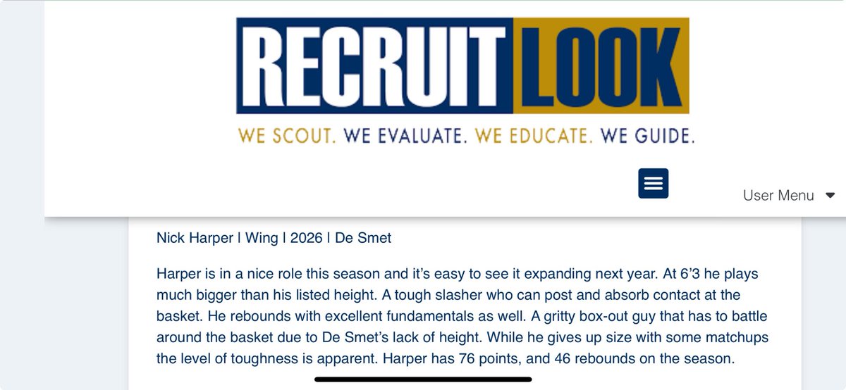 Thanks ⁦<a href="/RL_HoopsMO/">RecruitLook Hoops Missouri</a>⁩ for the write up. ⁦<a href="/KentWilliams33/">Kent Williams</a>⁩