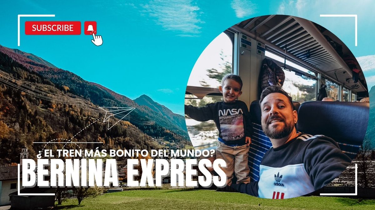 ¡ NUEVO VÍDEO ! Bernina Express, el tren entre Italia y los alpes suizos. ¿ El tren más bonito del mundo? youtu.be/RBPyfL8YsfM?si…