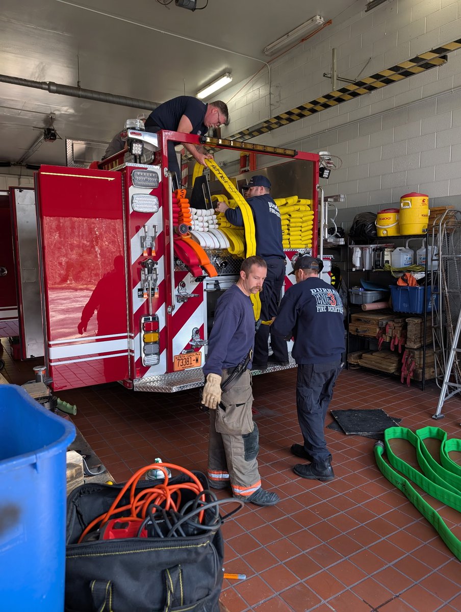 And this is Engine 12 (the second of the 2) going in service today.

Many Thanks to AFC Eaton, and the Engine Apparatus Comm. (including CPT Melvin &amp; FF Distasio), for getting these in service correctly!  

Both units are from <a href="/Sutphenfire/">Sutphen Corporation</a> and were outfitted by <a href="/FirstChoiceFire/">First Choice Fire</a>.