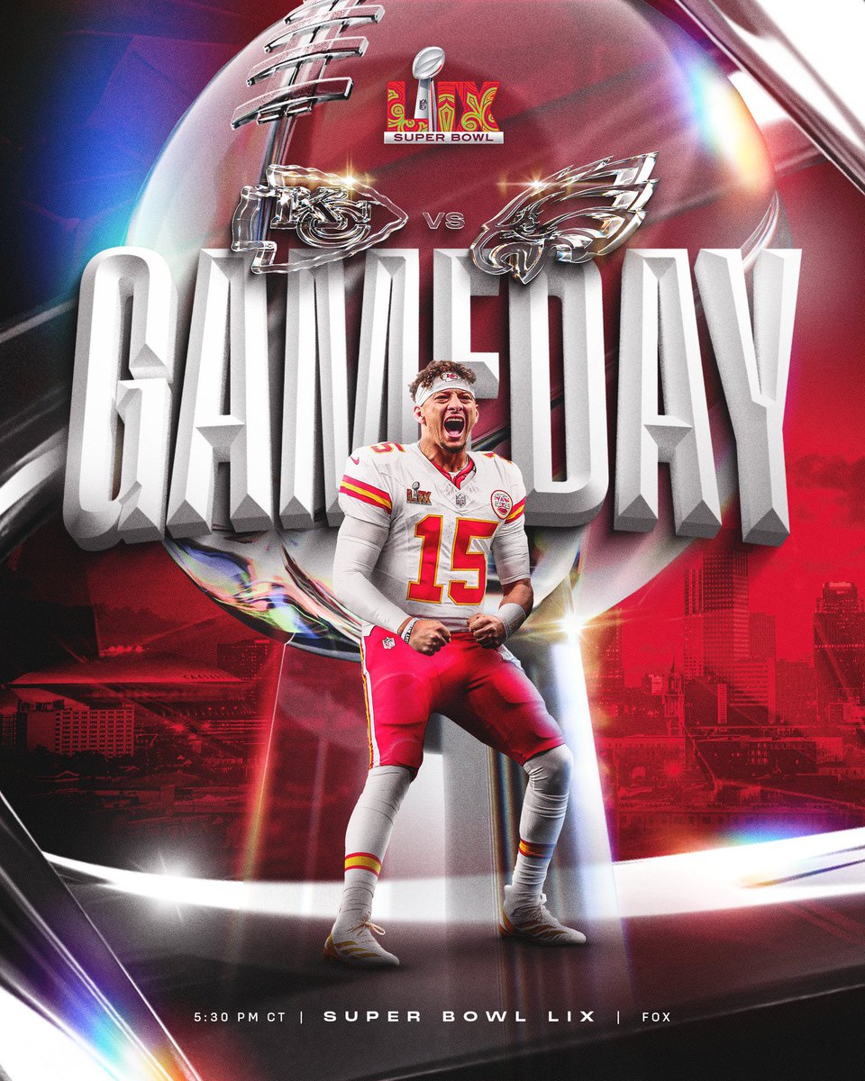 © 𝗞𝗮𝗻𝘀𝗮𝘀 𝗖𝗶𝘁𝘆 𝗖𝗵𝗶𝗲𝗳𝘀 › #ChiefsRP
📹 | <a href="/iNFLRP/">𝖭𝖥𝖫 ᴿᴾ | 𝖥𝖺𝗇𝗌𝗂𝗍𝖾!</a> › #SuperBowlRP › 𝗖𝗵𝗶𝗲𝗳𝘀

IT'S #SBLIXRP  GAMEDAY‼️