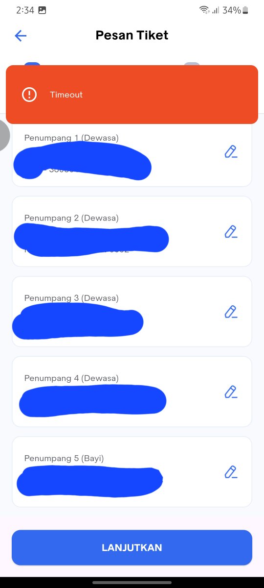 permanacuk's tweet photo. Susah banget dari jam 00 sampai jam 2:41 tetap tidak dapat tiket,yang timeout lah,yang akses penuh lah,yang ga bisa milih kursi lah ,aneh ga ada yg nyangkut satu pun,,padahal tinggal pilih kursi tapi ga bisa²... https://t.co/iGtG3Za2Vz