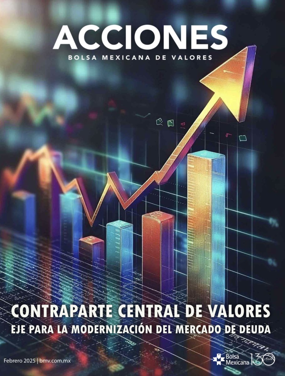LuceroAlvarezO's tweet image. Innovación y desarrollo,
herramientas que fortalecen y consolidan el crecimiento del mercado de valores mexicano.

Compartimos la edición de febrero de la Revista ACCIONES de la @BMVMercados. 

👉 bmv.com.mx/docs-pub/ASSET…