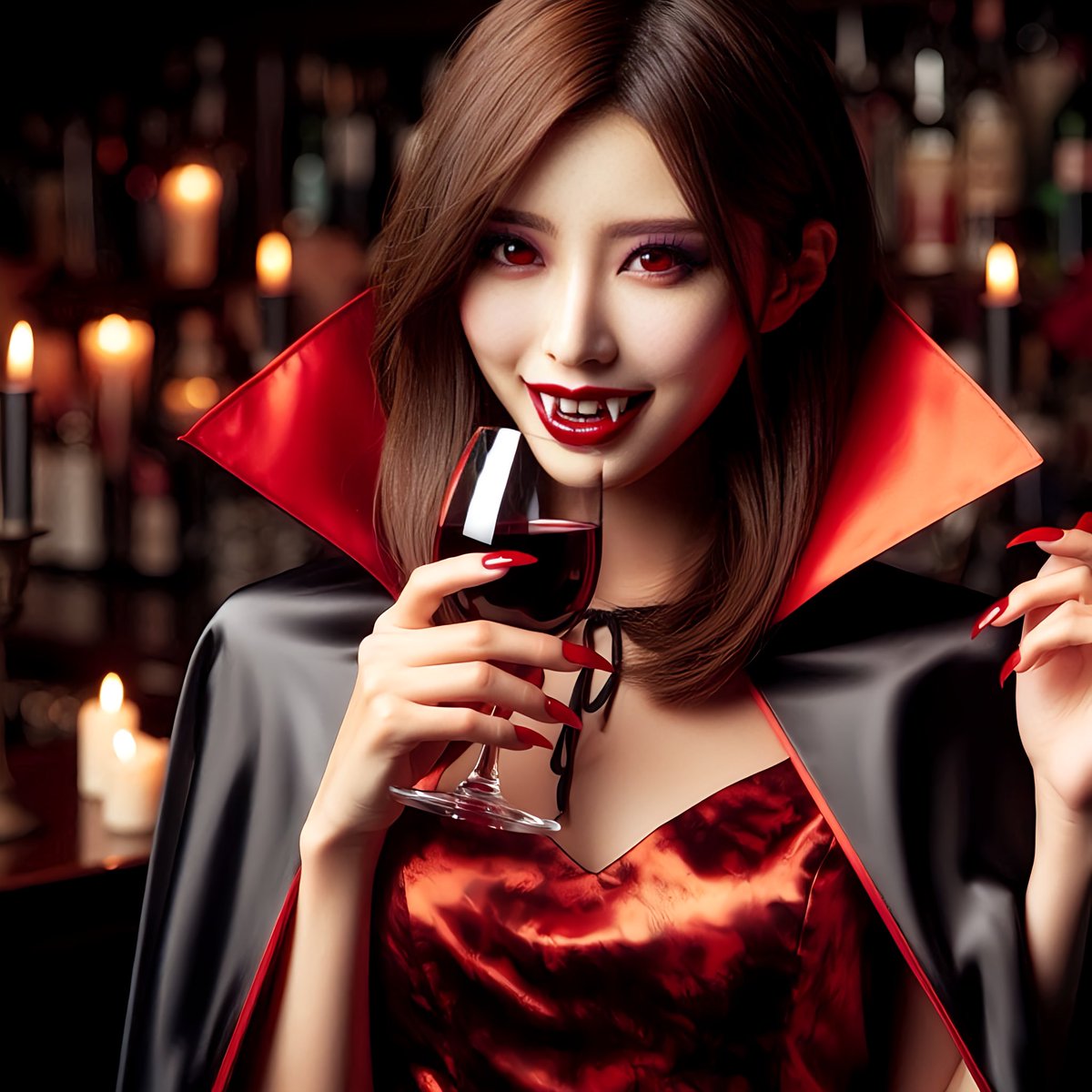 vampire1074410's tweet photo. drinking and smoking
#AIart #vampire #draculacloak https://t.co/QDwgQDQRR6