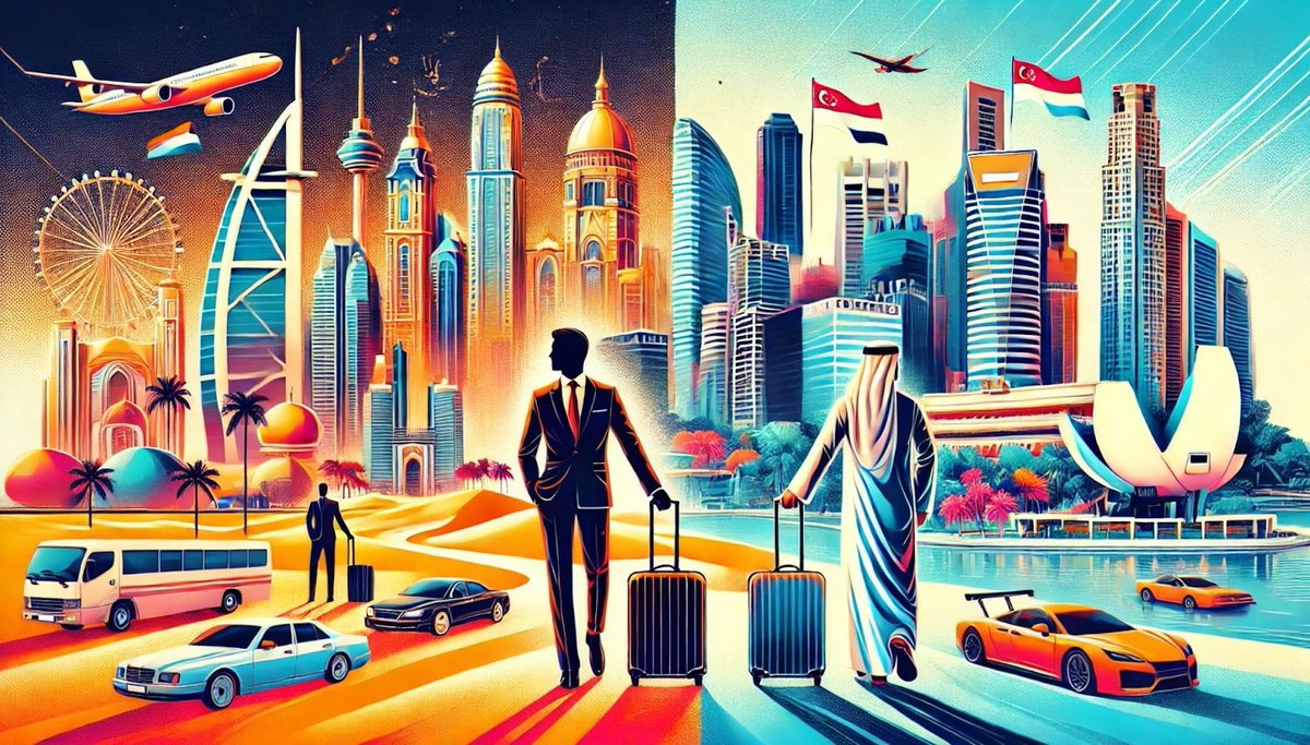 Ready to pack your bags, millionaires? 🛫💼

Looks like 2025 is the year of luxury relocation, with 142,000 millionaires planning to switch countries. 

And where’s the new hotspot?

📍 UAE and Singapore are stealing the show!

Why?
👉🏻 The UAE is rolling out the red carpet with