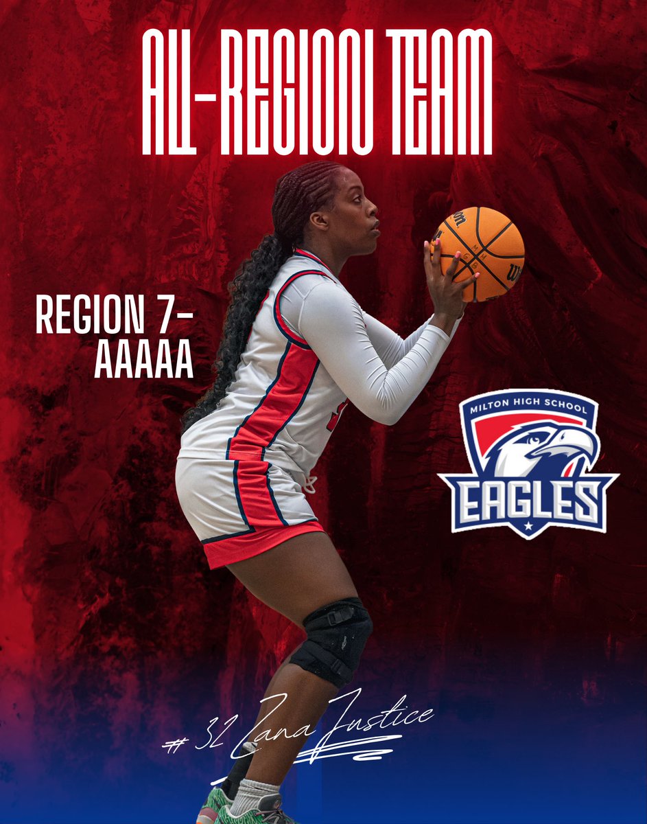 Congrats to our very own <a href="/Zanajust/">Zana Justice</a> for making All-Region team well deserved and extremely proud of you this year‼️