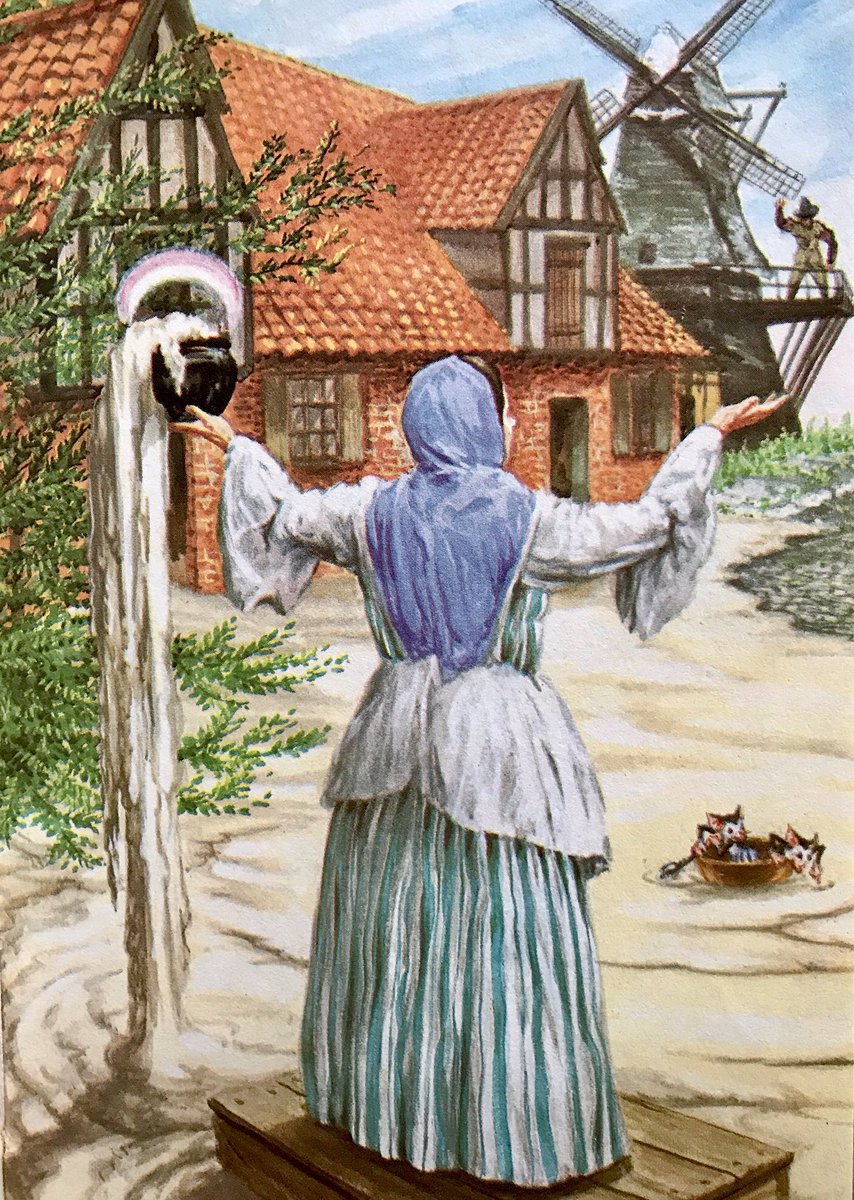 Ladybird book pictures on request. 
‘A sea of porridge’
The Magic Porridge Pot, 1971
Artist: Robert Lumley