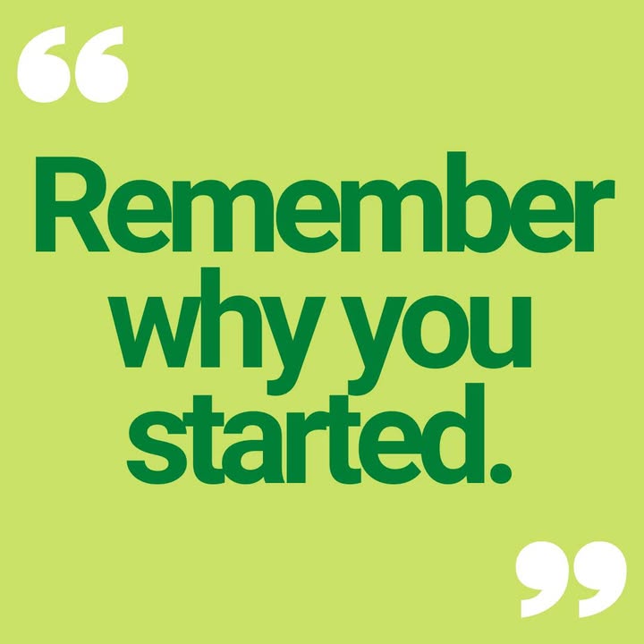 If you're in the thick of it and feeling exhausted, take the time to reflect on the *why*.
We believe in you!
#MondayMotivation