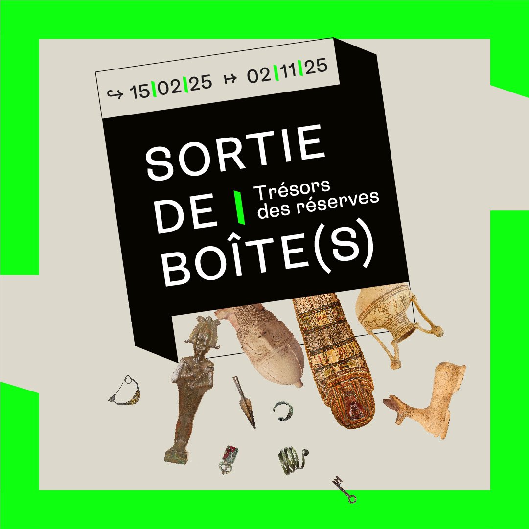 Le montage de notre nouvelle exposition s’achève… On vous donne rendez-vous samedi 15 février pour découvrir "Sortie de boîte(s)" ! 
saintraymond.toulouse.fr/sortie-de-boit…