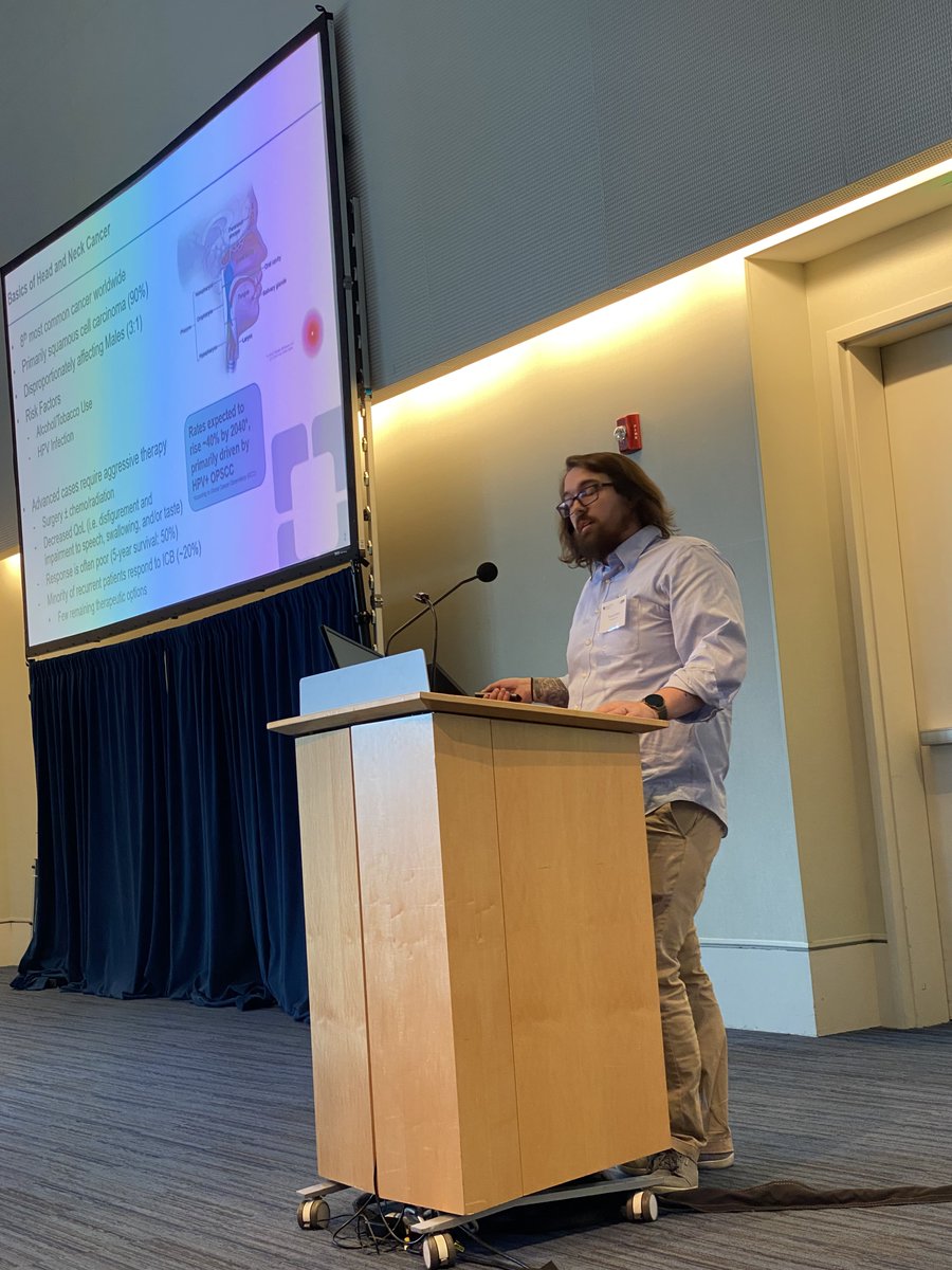Adam Burgener (@adam_d_burgener) on Twitter photo Travis Kerr presenting research on microbiota in head and neck cancer, and how this relates to HPV infection.
-the 3rd Annual Case Comprehensive Cancer Center Microbiome Workshop
<a href="/caseccc/">Case Comp Cancer Ctr</a> <a href="/cwru/">Case Western Reserve</a> #microbiome <a href="/nataliesilvermd/">Natalie Silver MD, MS, FACS-DrSilverLab</a> Travis Kerr presenting research on microbiota in head and neck cancer, and how this relates to HPV infection.
-the 3rd Annual Case Comprehensive Cancer Center Microbiome Workshop
<a href="/caseccc/">Case Comp Cancer Ctr</a> <a href="/cwru/">Case Western Reserve</a> #microbiome <a href="/nataliesilvermd/">Natalie Silver MD, MS, FACS-DrSilverLab</a>