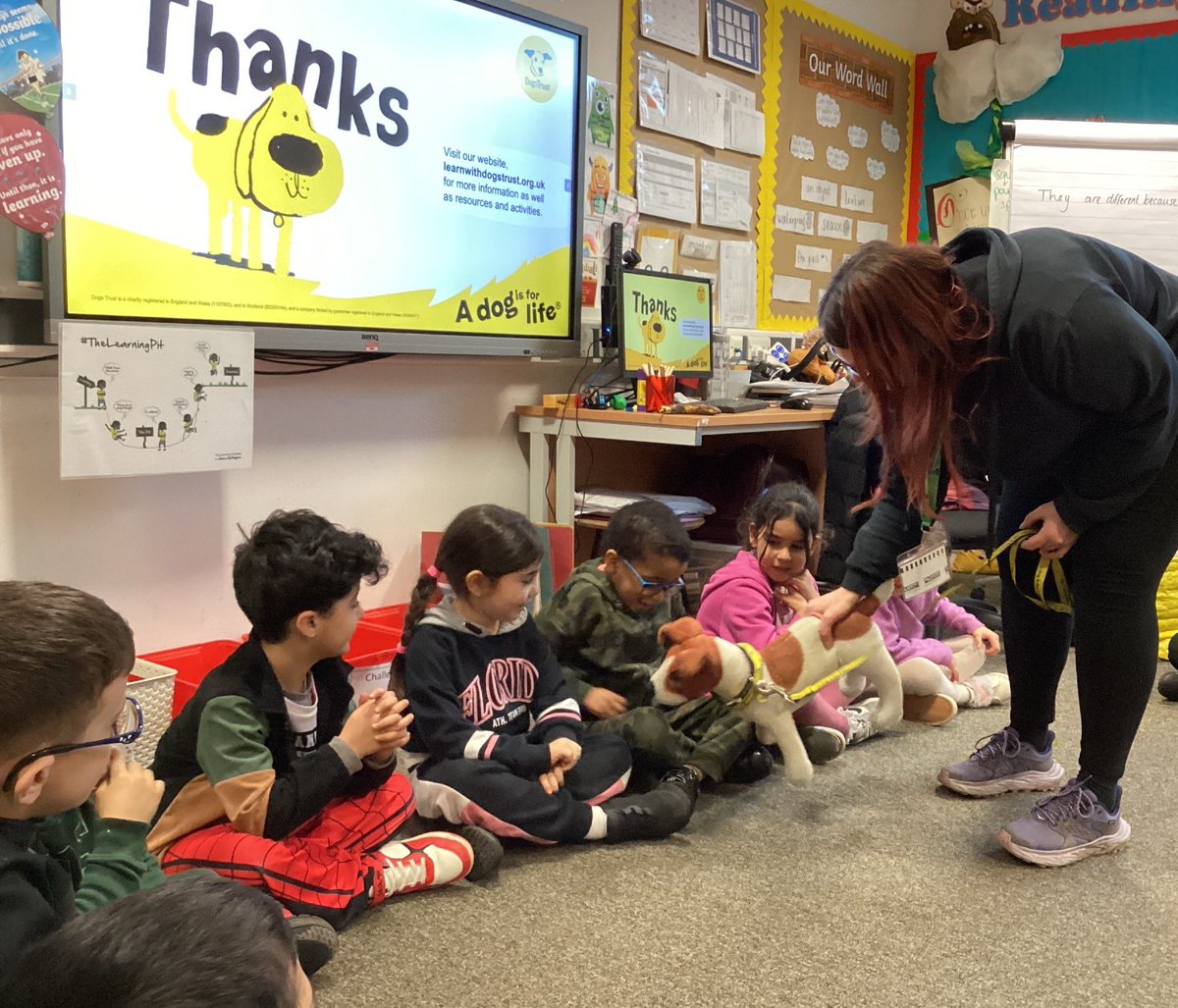 OldMoatPS (@oldmoatps) on Twitter photo Last week we had out first visit from <a href="/dogstrust/">Dogs Trust 💛🐶</a>.bsky.social who talked to children across school about how to care for animals and how to be safe around dogs. They will be returning to school later this month to visit the remainder of our children 🐶🐾 Last week we had out first visit from <a href="/dogstrust/">Dogs Trust 💛🐶</a>.bsky.social who talked to children across school about how to care for animals and how to be safe around dogs. They will be returning to school later this month to visit the remainder of our children 🐶🐾