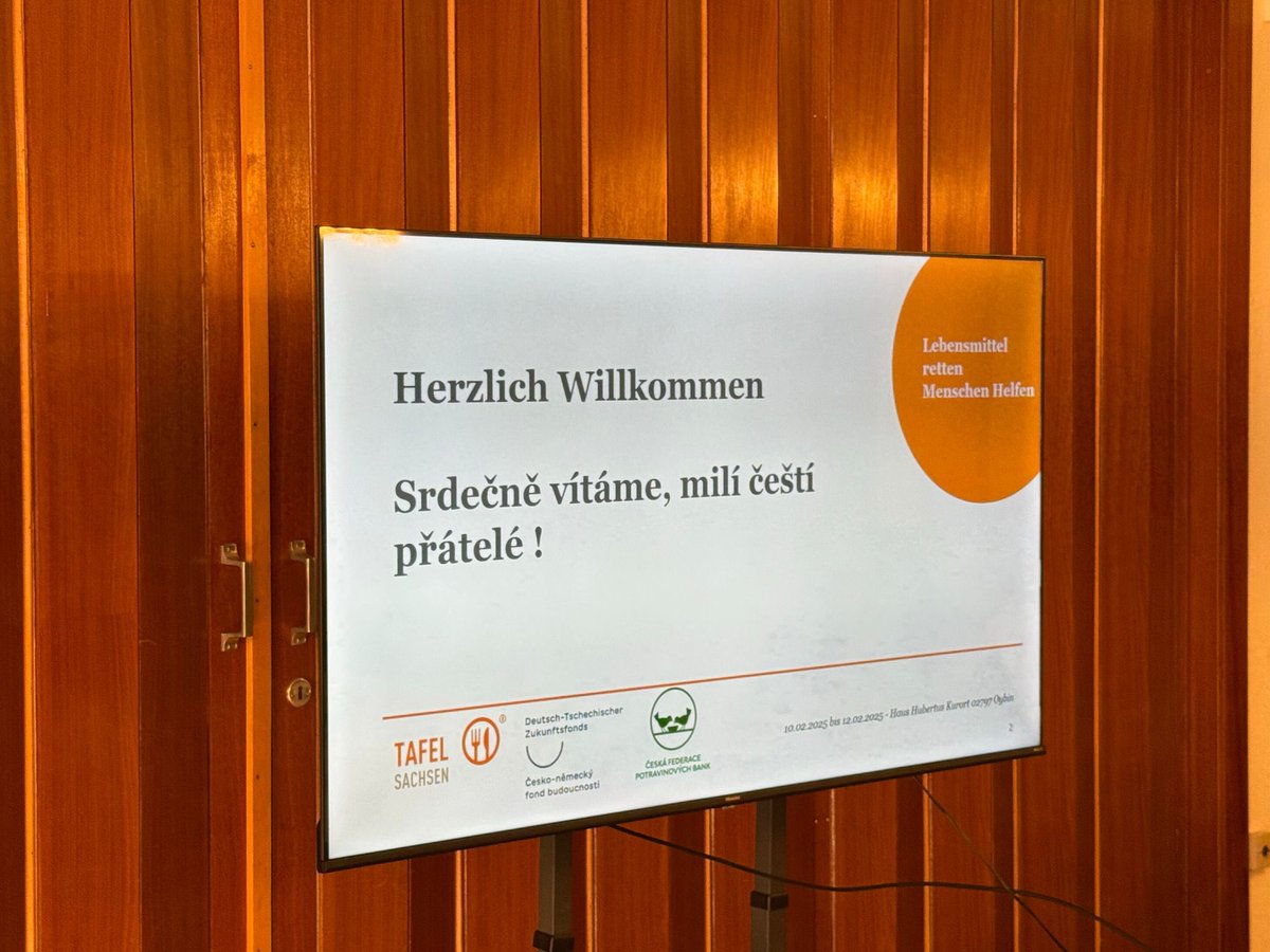 Czech Consulate General Dresden (@czechdresden) on Twitter photo Přeshraniční spolupráce v boji proti plýtvání potravinami a při pomoci lidem v nouzi je tématem 🇩🇪-🇨🇿 workshopu Tafel Sachsen a Potravinových bank v Oybinu, který se koná za podpory <a href="/fondbudoucnosti/">Česko-německý fond budoucnosti</a>. Přeshraniční spolupráce v boji proti plýtvání potravinami a při pomoci lidem v nouzi je tématem 🇩🇪-🇨🇿 workshopu Tafel Sachsen a Potravinových bank v Oybinu, který se koná za podpory <a href="/fondbudoucnosti/">Česko-německý fond budoucnosti</a>.
