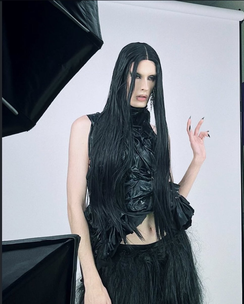 Drag_Crave's tweet image. Roem looks astounding for HiekeFashion’s "Not My Skin" fashion collection.