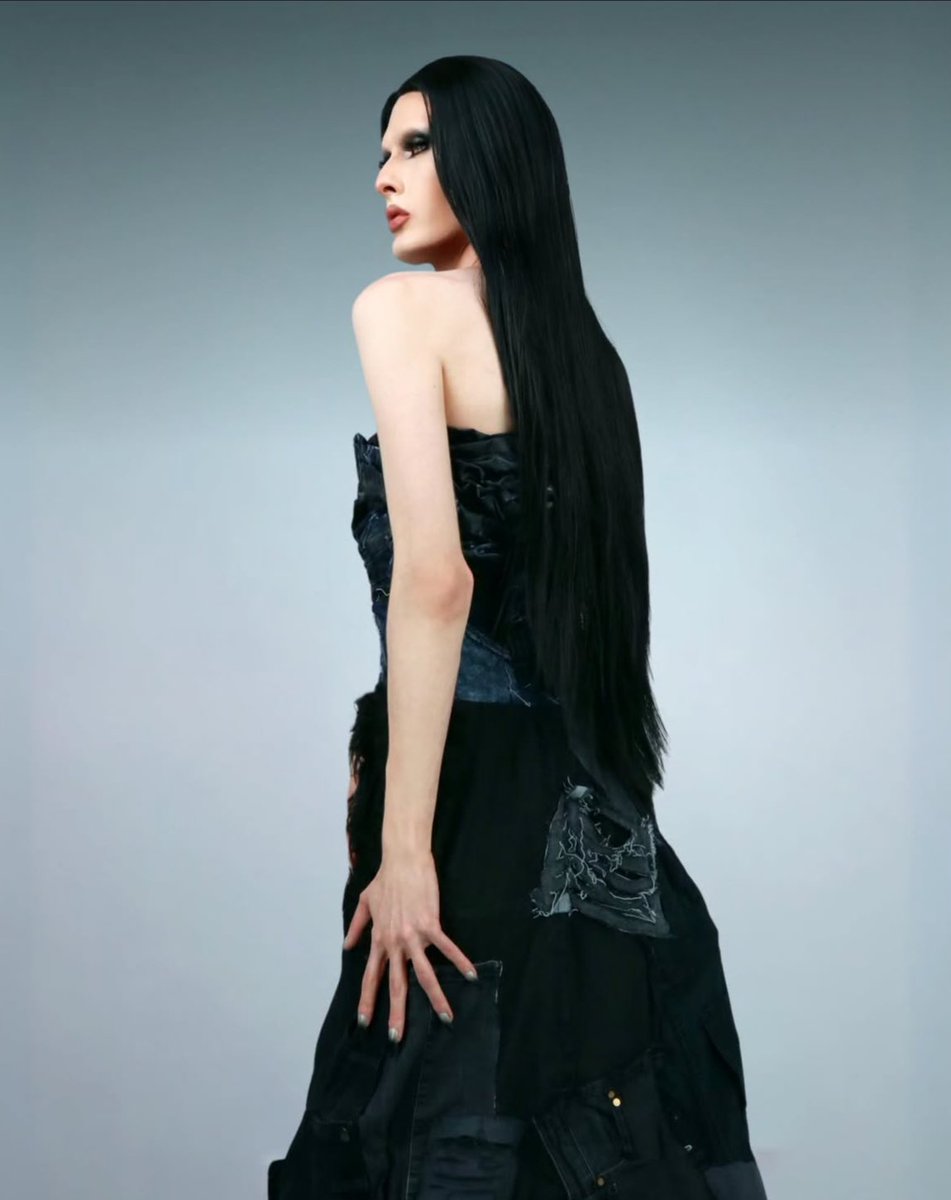 Drag_Crave's tweet image. Roem looks astounding for HiekeFashion’s "Not My Skin" fashion collection.