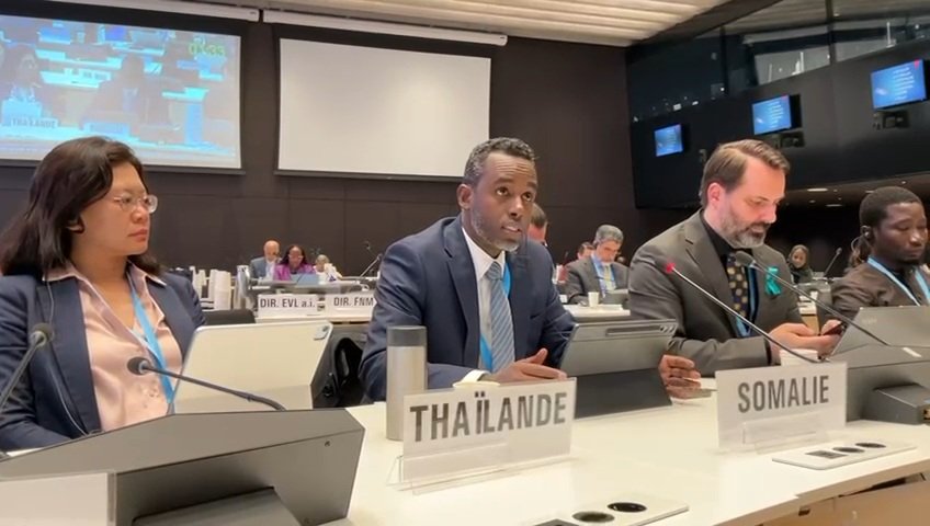 GuledAbdijalil's tweet photo. Honored to have participated &amp; represented 🇸🇴 in the @WHO Executive Board meeting 2025 alongside HE Dr Ali Haji. Grateful for the collaborative discussions on global health priorities &amp; resolutions Somalia cosponsered. Together, we are committed to building a healthier world. https://t.co/muIZDYAoEN