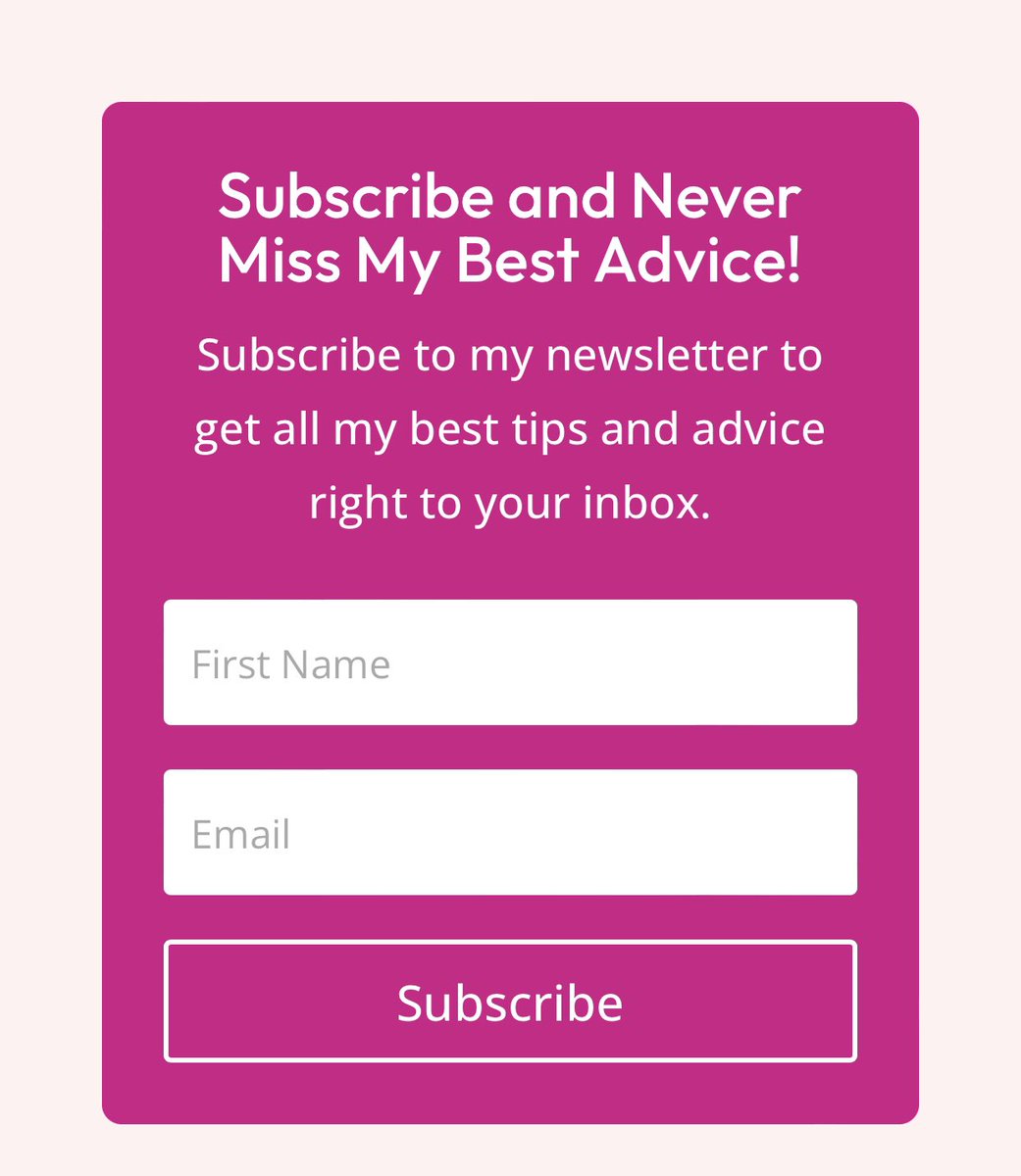 Subscribe and NEVER miss the best advice, news and tips for Pregnancy, Delivery &amp; Newborn Care. 

thebabywhisperer.ie